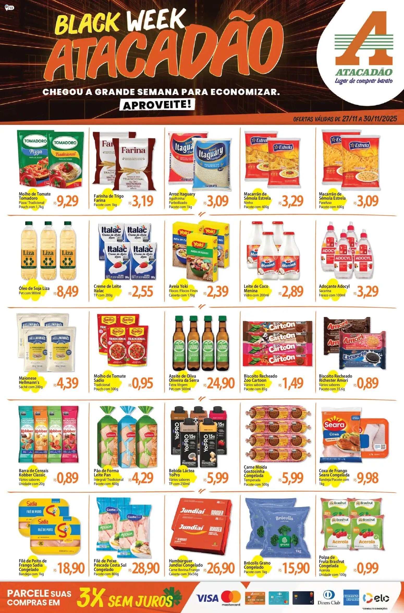 Atacadão folheto a partir de 27/11/2025 Ofertas - CE (2025-11-27 - 2025-11-30)