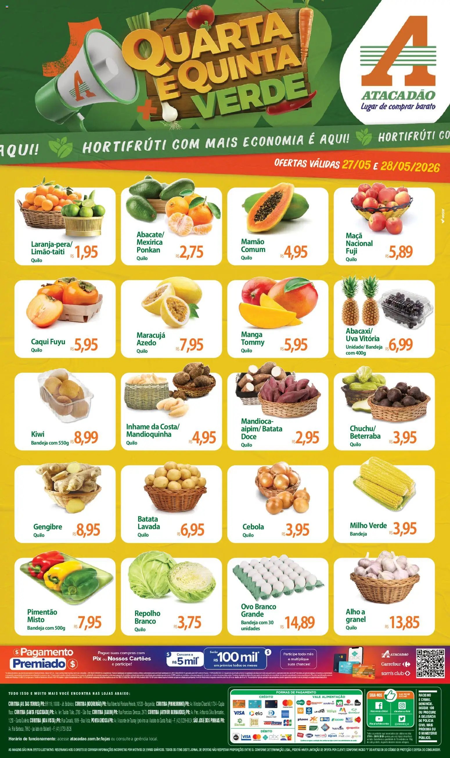 Atacadão folheto a partir de 27/05/2026 Atacadão ofertas - PR (2026-05-27 - 2026-05-28)
