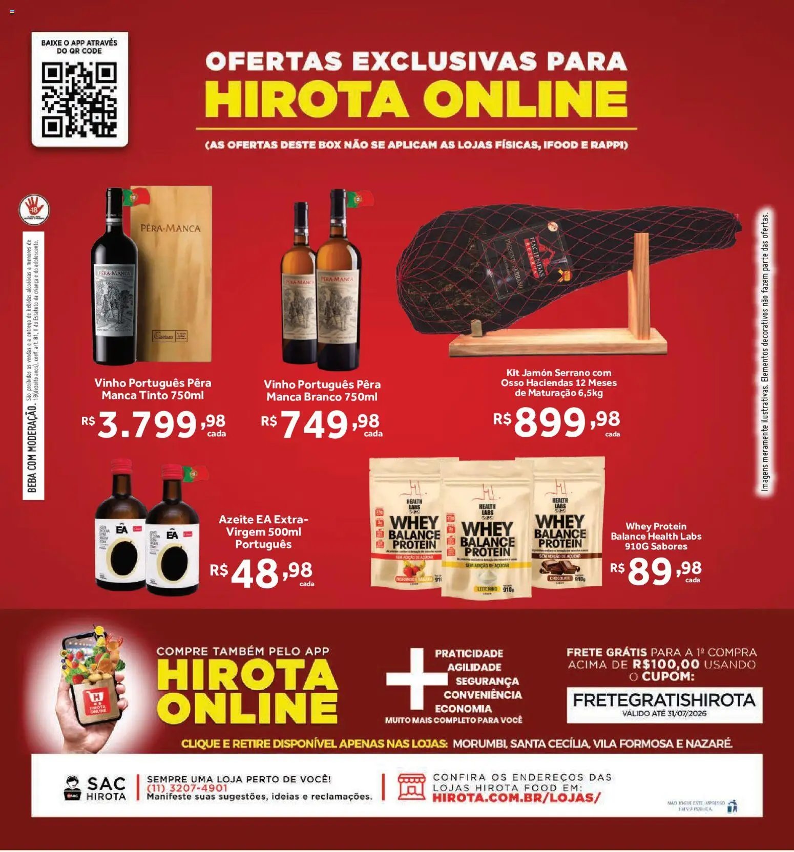Hirota Food folheto a partir de 20/05/2026 Hirota Food ofertas Festival de Inverno (2026-05-20 - 2026-07-05)