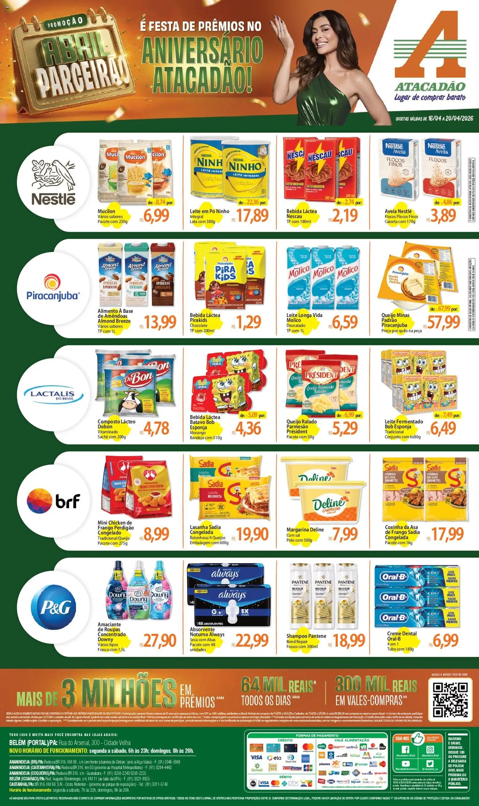 Atacadão folheto a partir de 16/04/2026 Atacadão ofertas - PA (2026-04-16 - 2026-04-20)