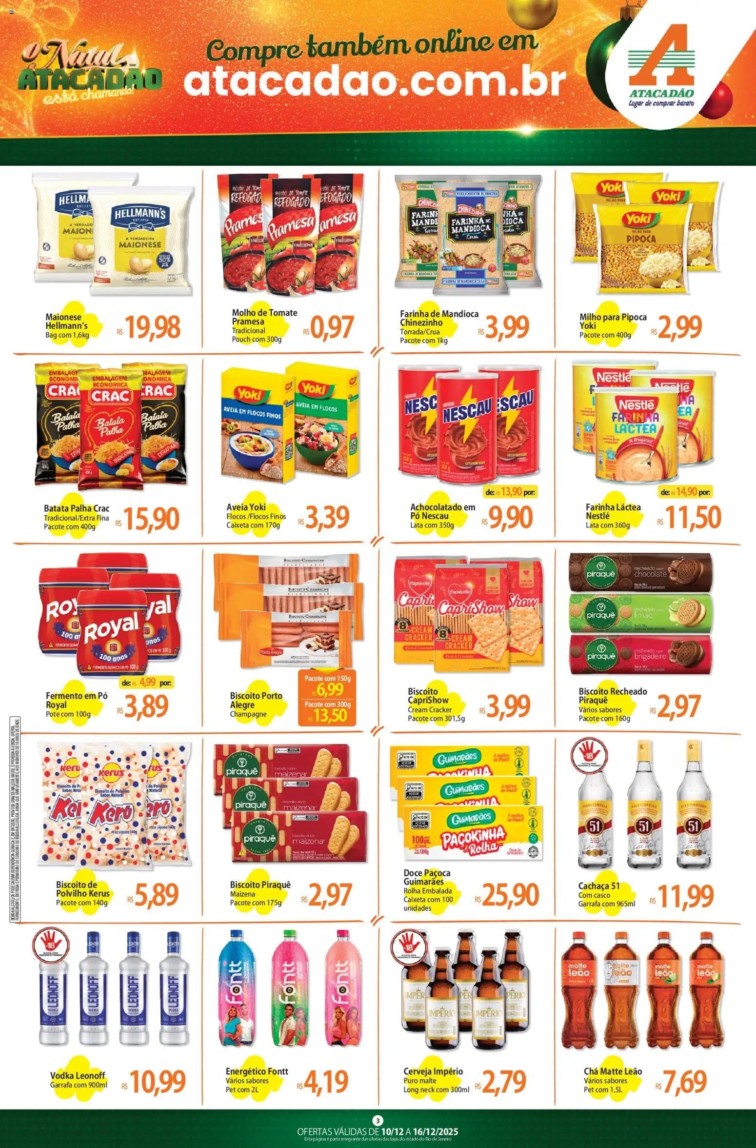 Atacadão folheto a partir de 10/12/2025 Ofertas - RJ (2025-12-10 - 2025-12-16)