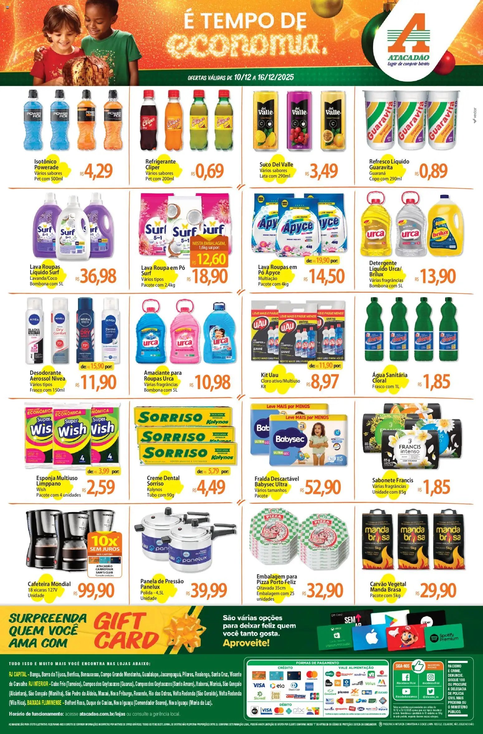 Atacadão folheto a partir de 10/12/2025 Ofertas - RJ (2025-12-10 - 2025-12-16)