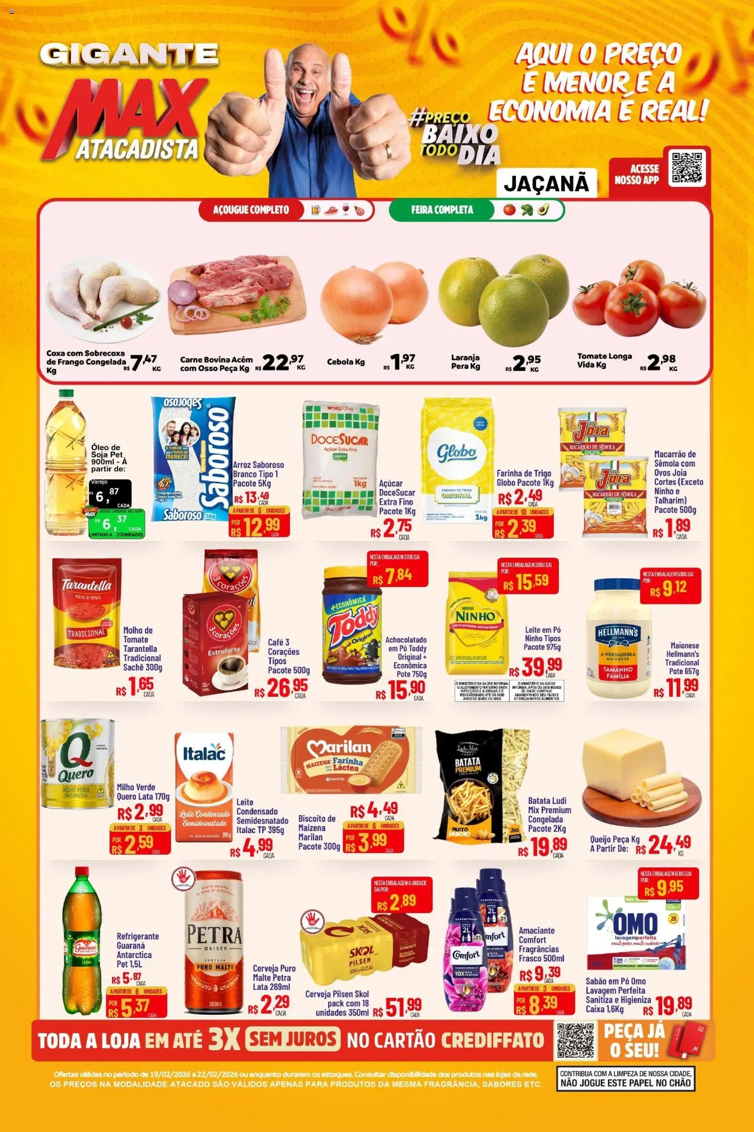 Max Atacadista folheto a partir de 19/07/2026 Ofertas Fim de semana (2026-07-19 - 2026-07-22)