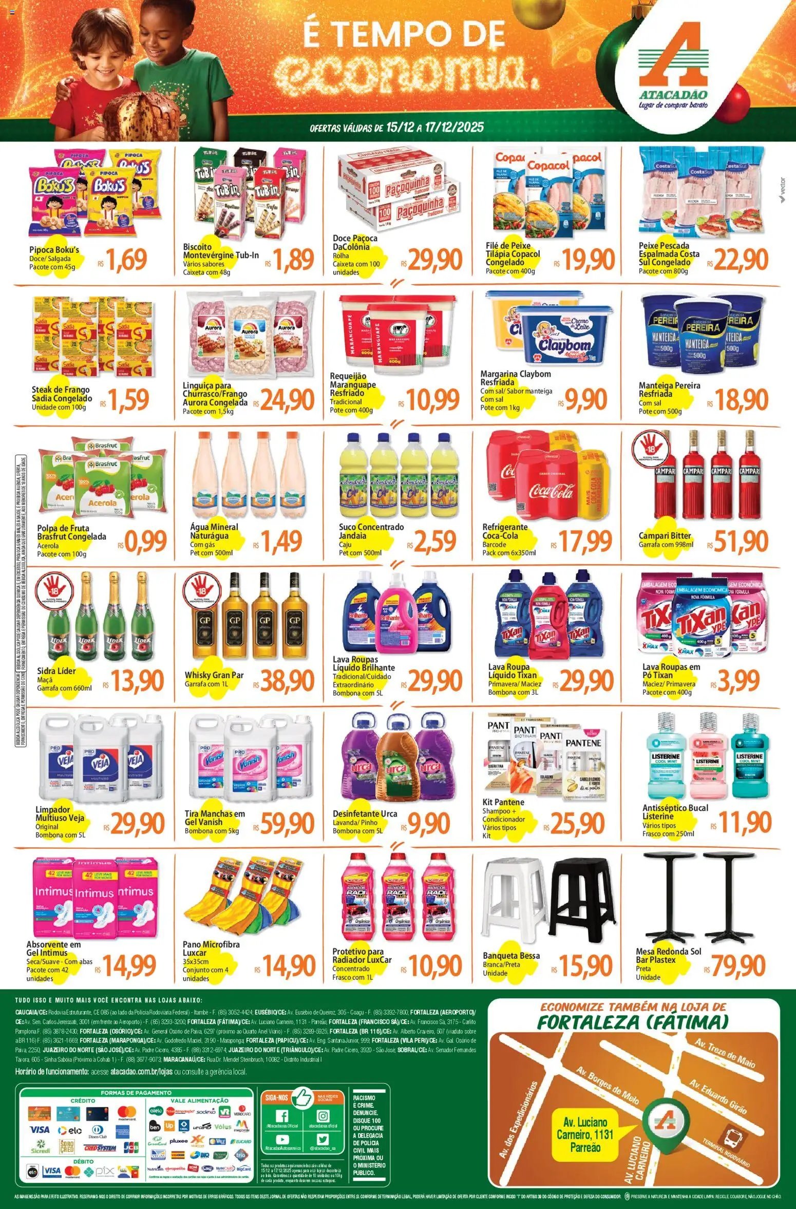 Atacadão folheto a partir de 15/12/2025 Ofertas - CE (2025-12-15 - 2025-12-17)
