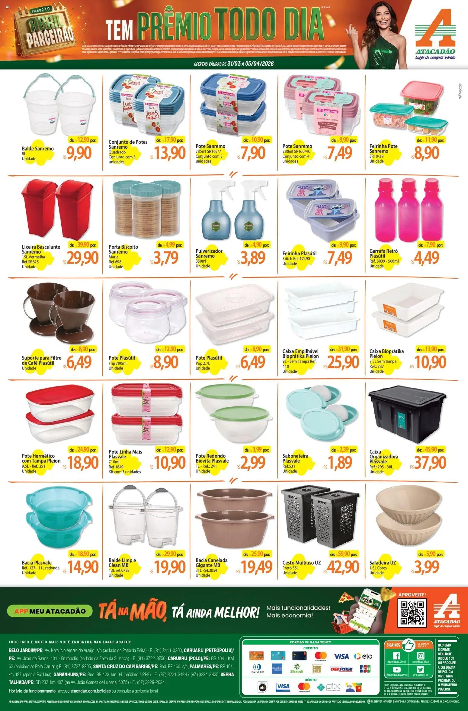 Atacadão folheto a partir de 31/03/2026 Atacadão ofertas - PE (2026-03-31 - 2026-04-05)