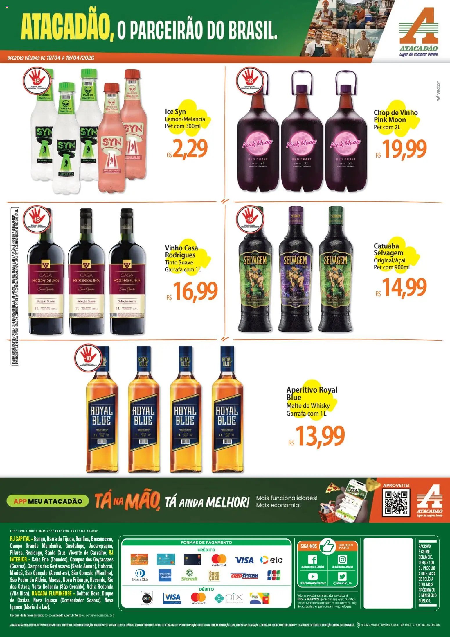Atacadão folheto a partir de 10/04/2026 Atacadão ofertas - RJ (2026-04-10 - 2026-04-19)