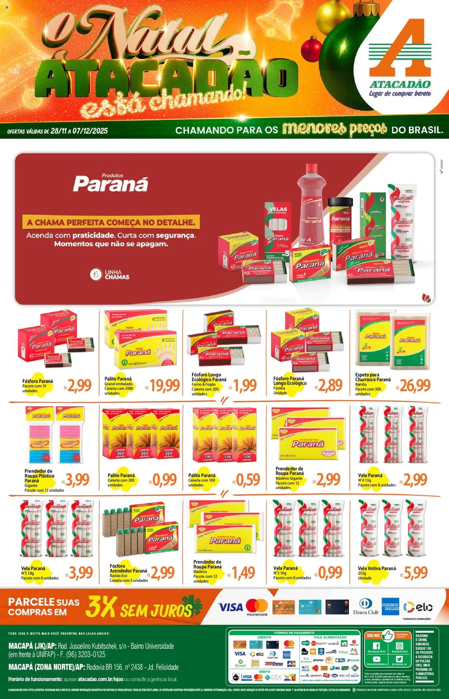 Atacadão folheto a partir de 28/11/2025 Ofertas - AP (2025-11-28 - 2025-12-07)