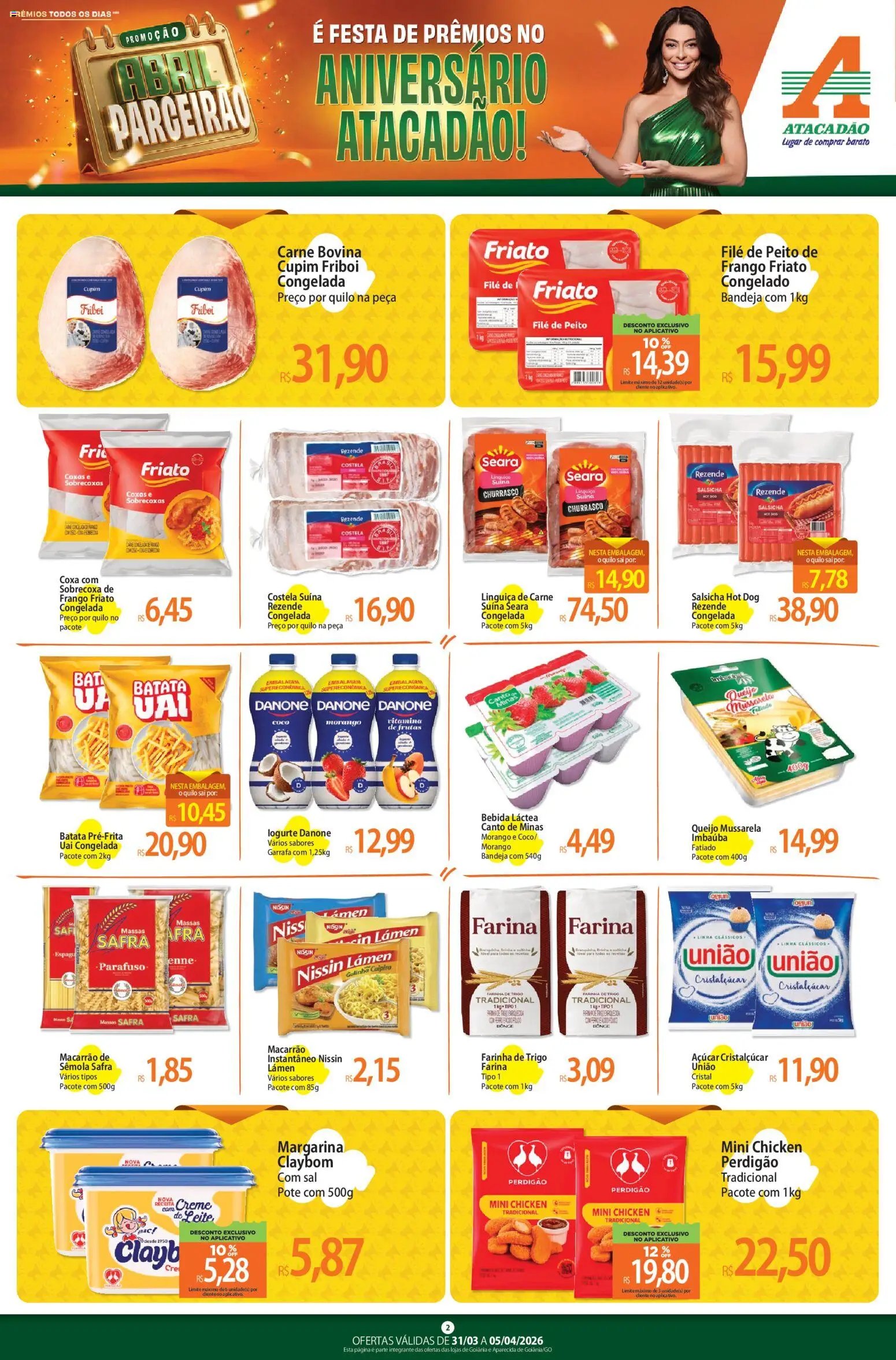 Atacadão folheto a partir de 31/03/2026 Atacadão ofertas - GO (2026-03-31 - 2026-04-05)