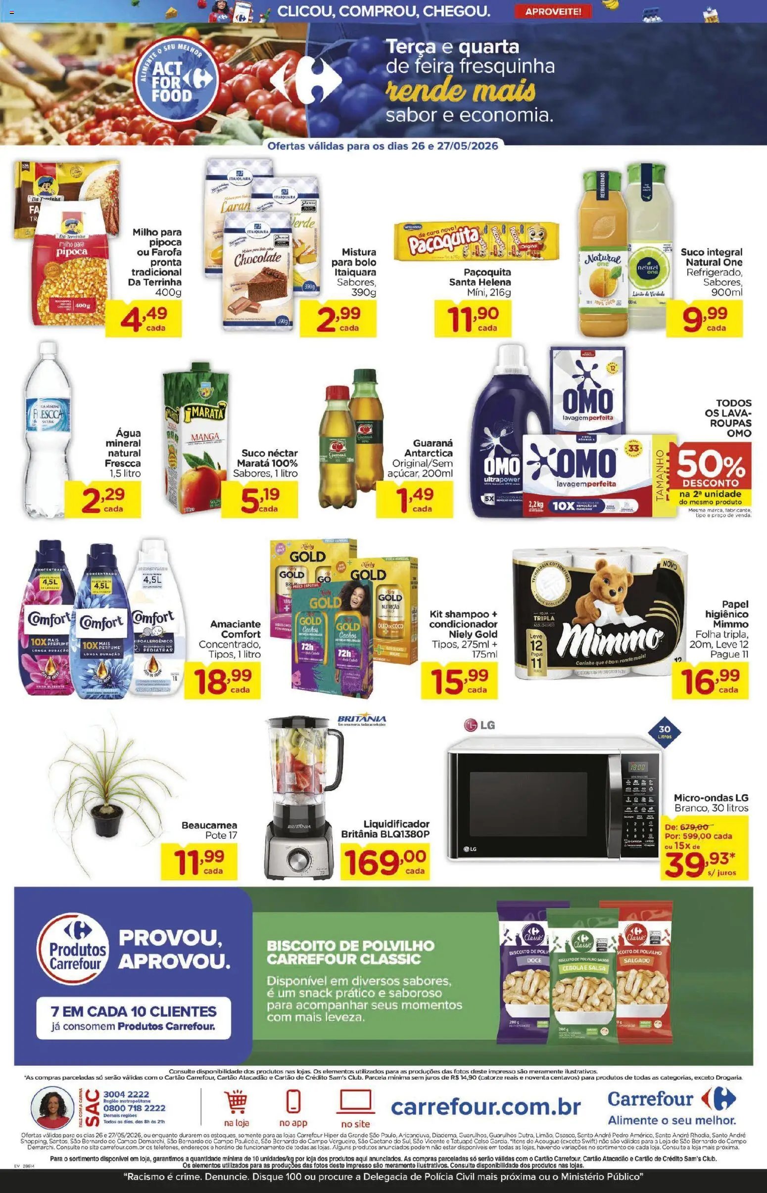 Carrefour folheto a partir de 26/05/2026 Carrefour ofertas Feira (2026-05-26 - 2026-05-27)