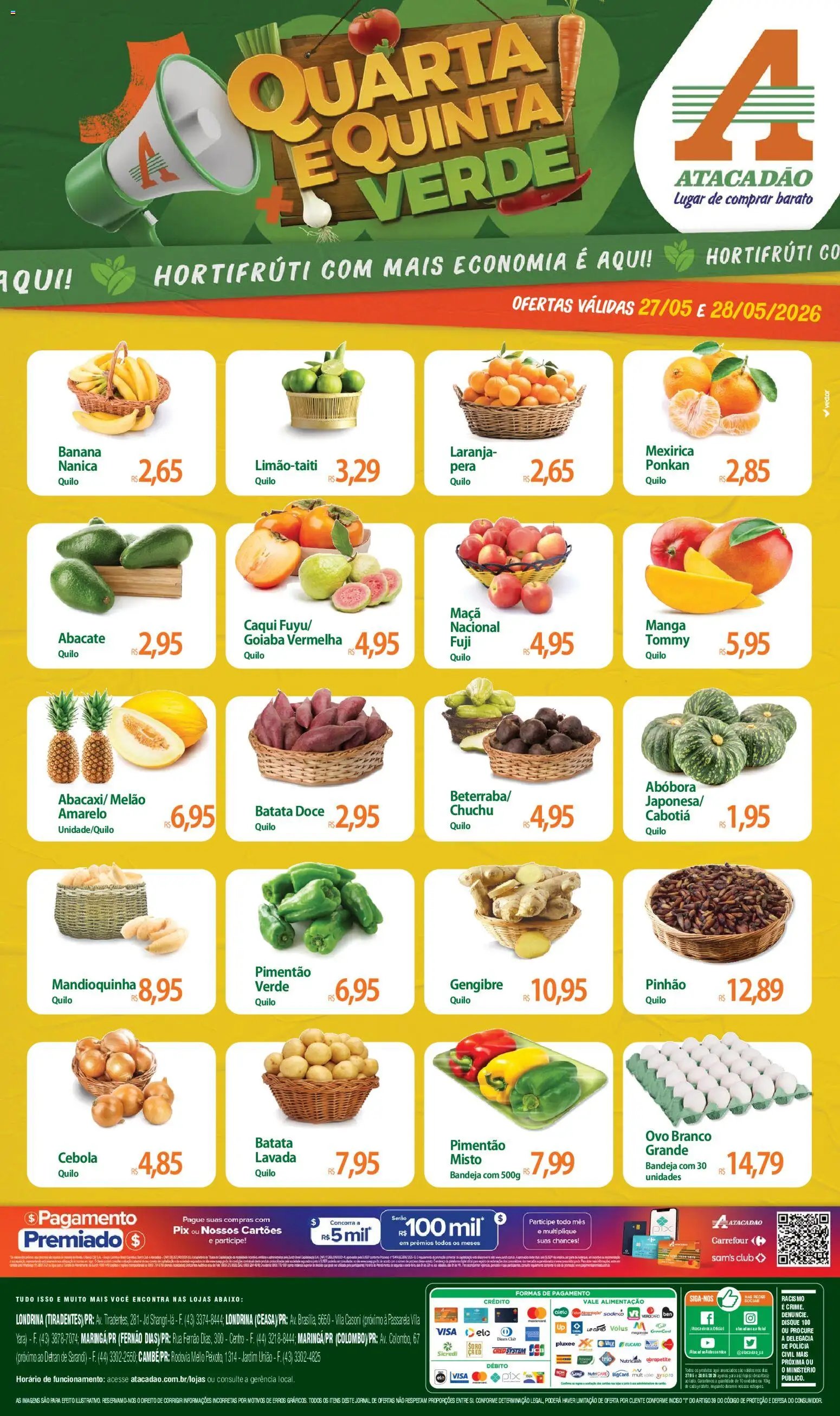 Atacadão folheto a partir de 27/05/2026 Atacadão ofertas - PR (2026-05-27 - 2026-05-28)