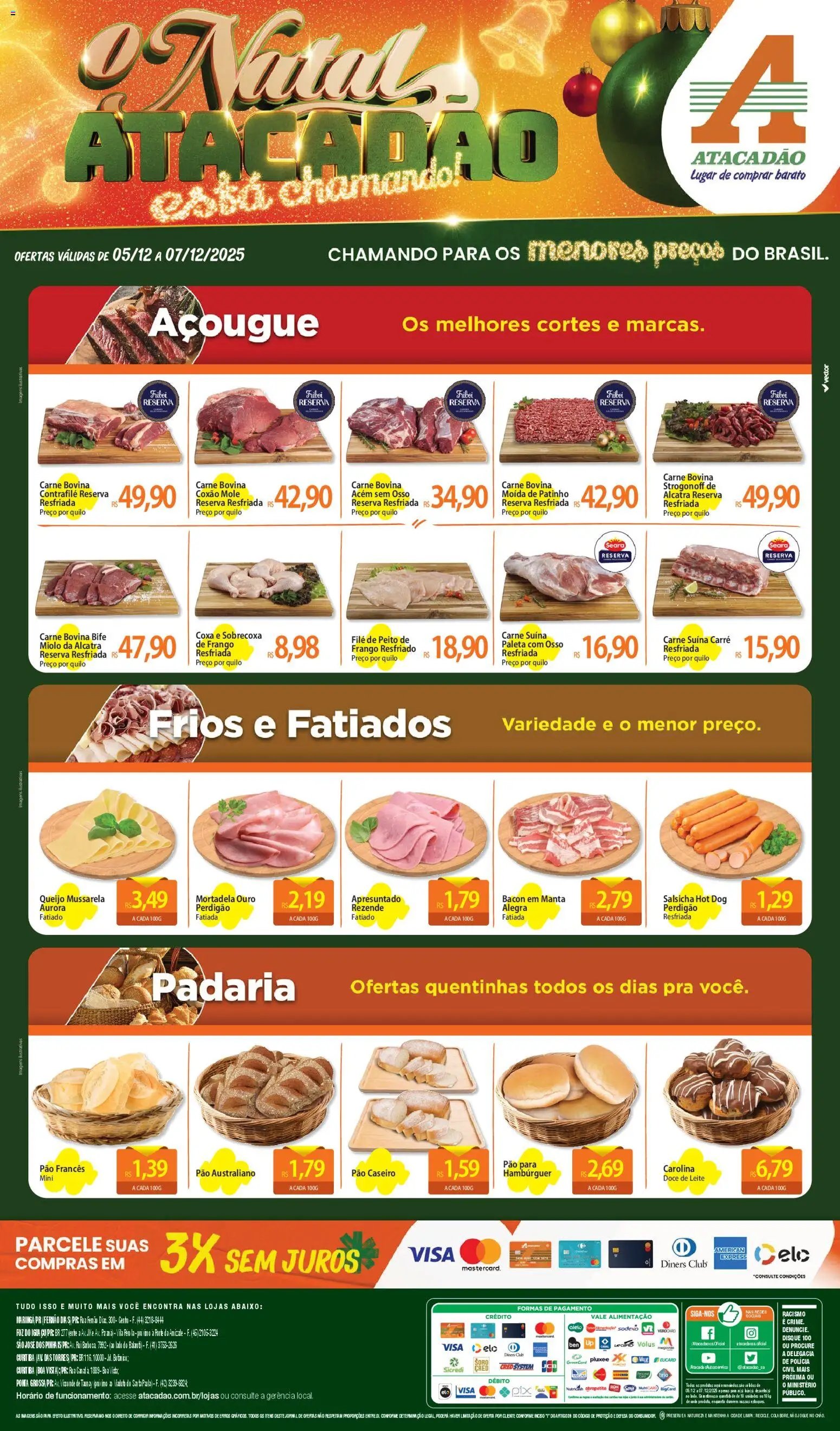 Atacadão folheto a partir de 05/12/2025 Ofertas - PR (2025-12-05 - 2025-12-07)