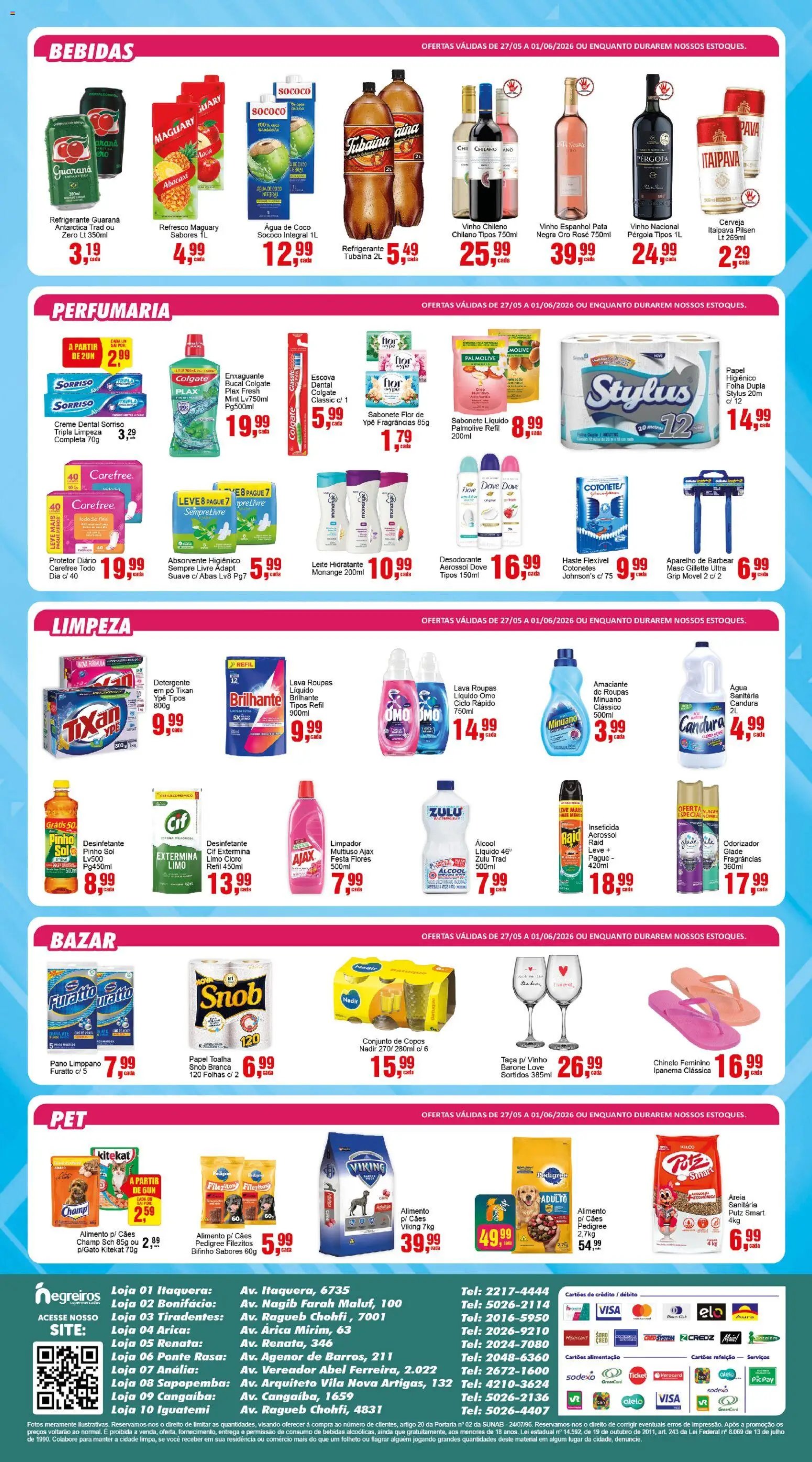 Negreiros folheto a partir de 27/05/2026 Negreiros - Ofertas da semana (2026-05-27 - 2026-06-01)