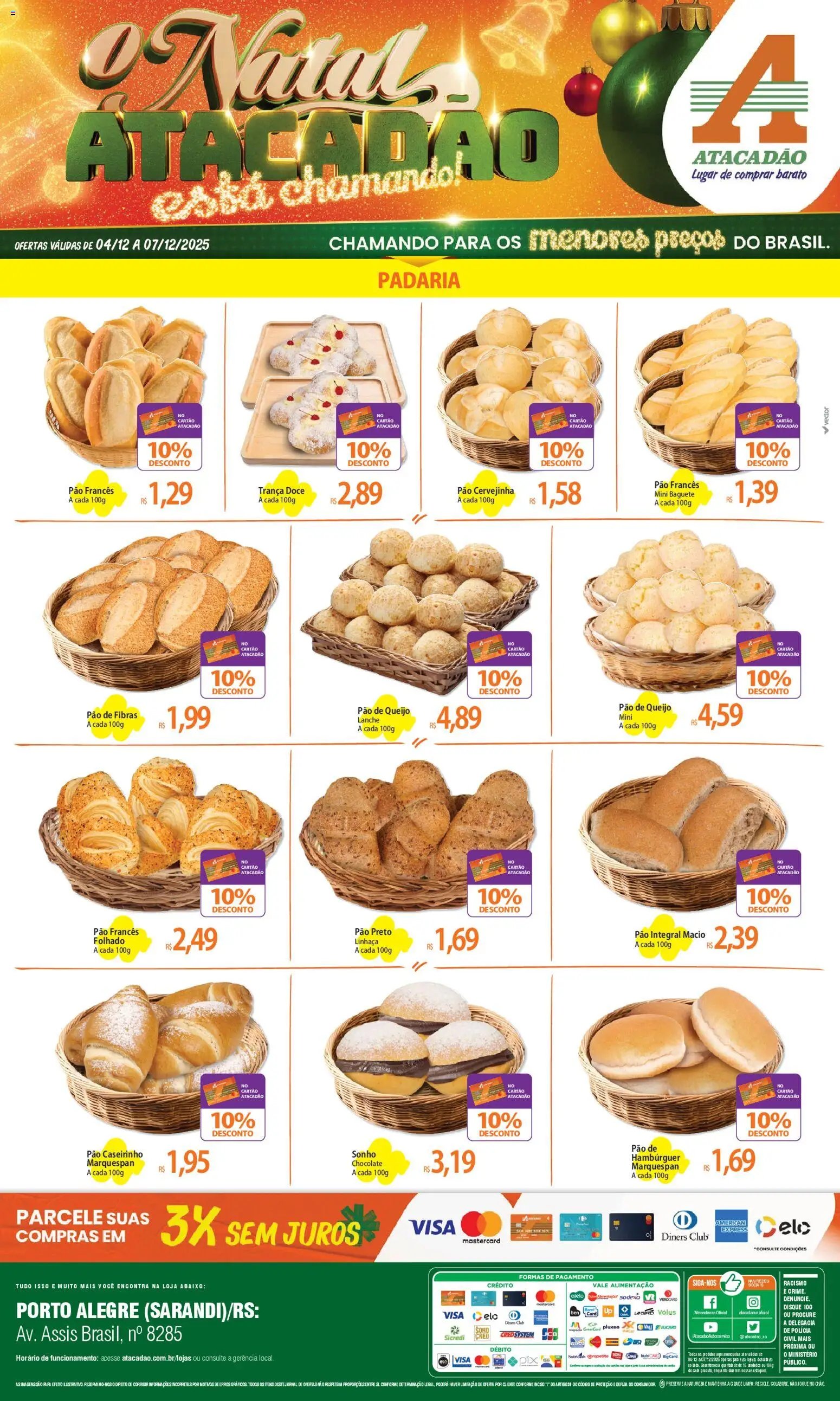 Atacadão folheto a partir de 04/12/2025 Ofertas - RS (2025-12-04 - 2025-12-07)