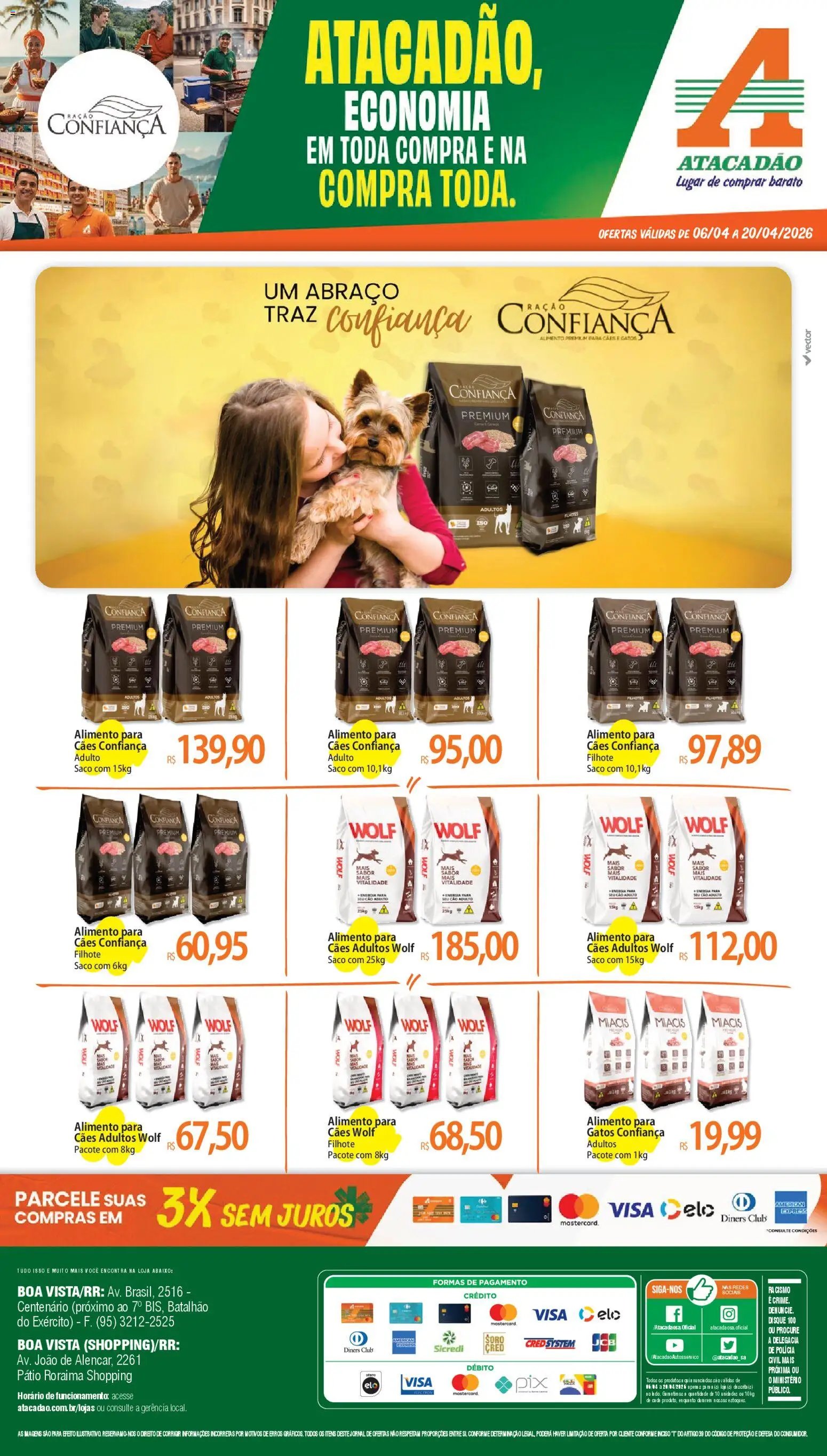 Atacadão folheto a partir de 06/04/2026 Atacadão ofertas - RR (2026-04-06 - 2026-04-20)