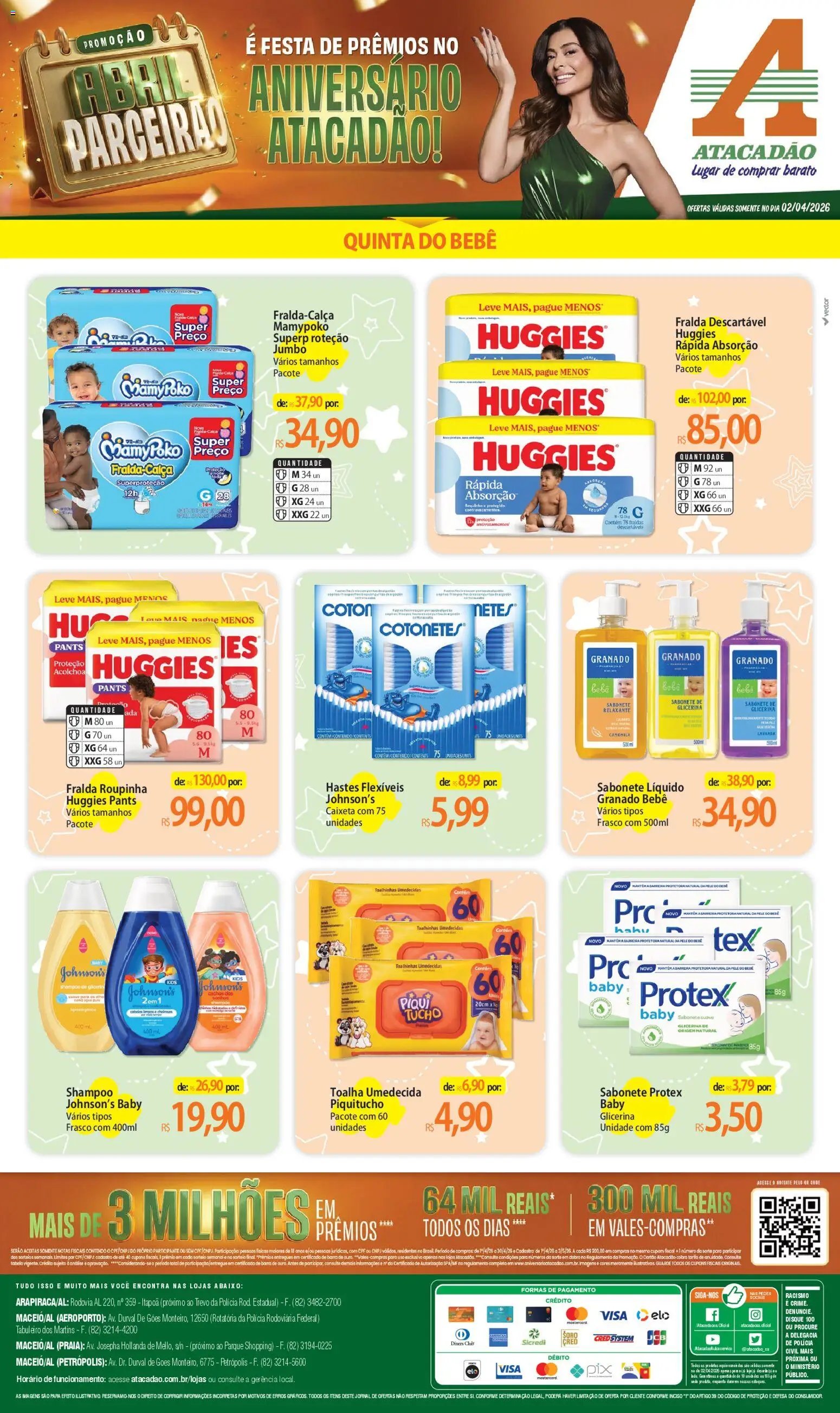 Atacadão folheto a partir de 02/04/2026 Atacadão ofertas - AL (2026-04-02 - 2026-04-02)