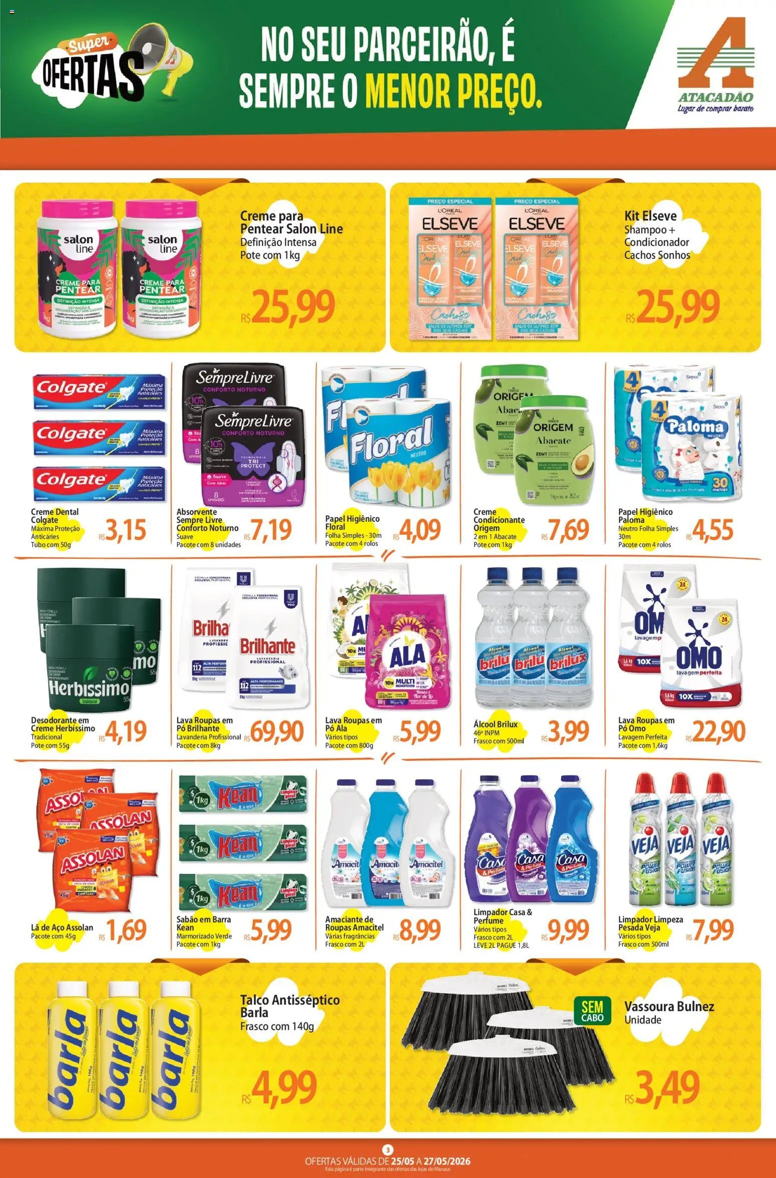 Atacadão folheto a partir de 25/05/2026 Atacadão ofertas - AM (2026-05-25 - 2026-05-27)