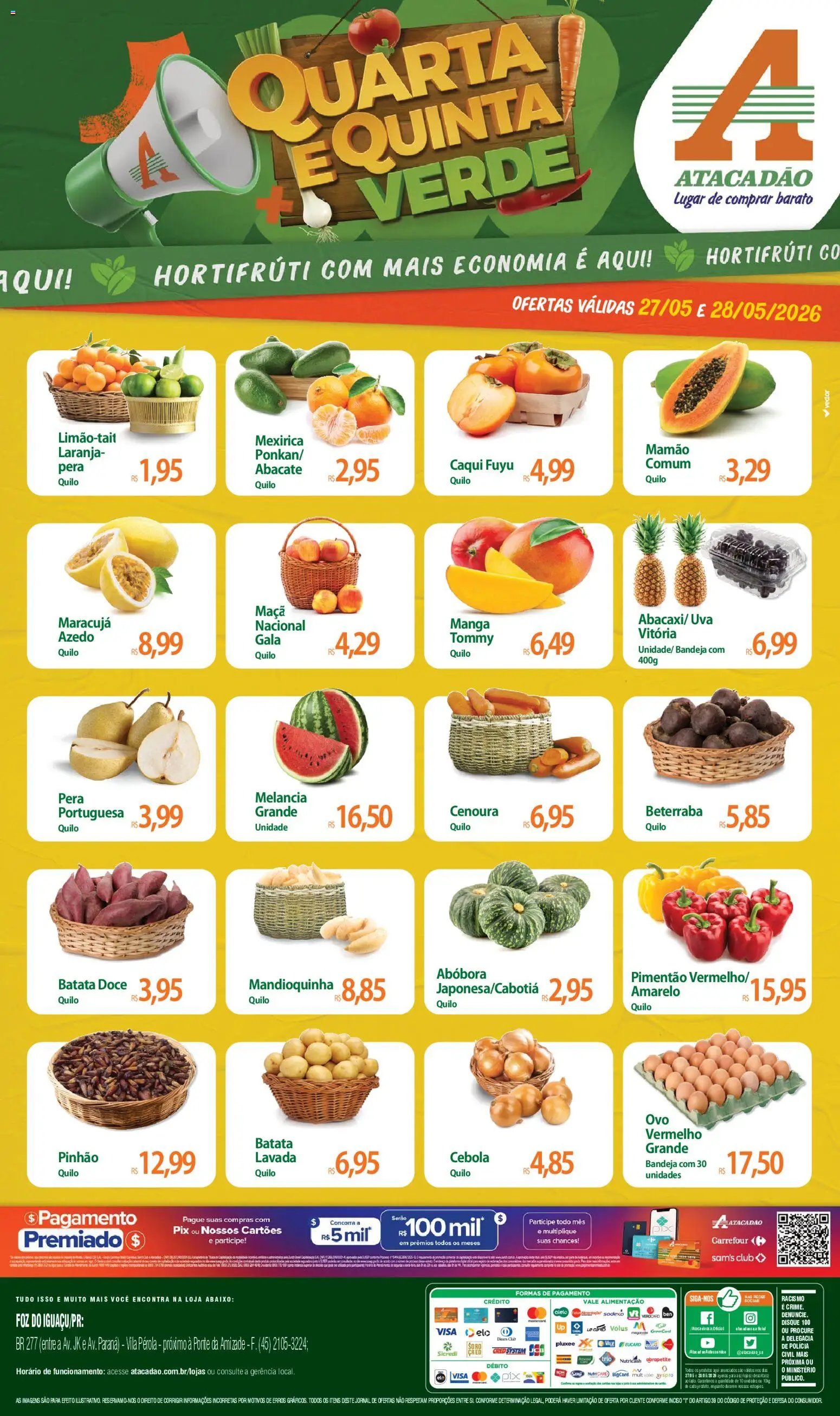 Atacadão folheto a partir de 27/05/2026 Atacadão ofertas - PR (2026-05-27 - 2026-05-28)