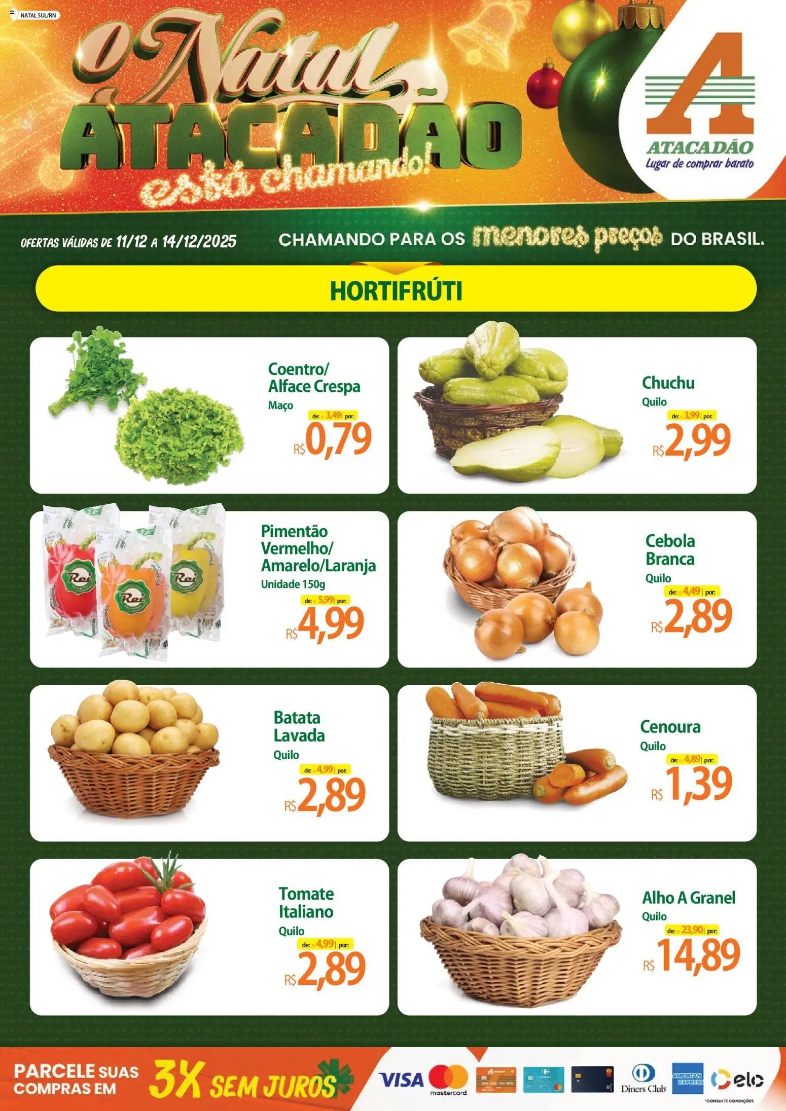 Atacadão folheto a partir de 11/12/2025 Ofertas - RN (2025-12-11 - 2025-12-14)