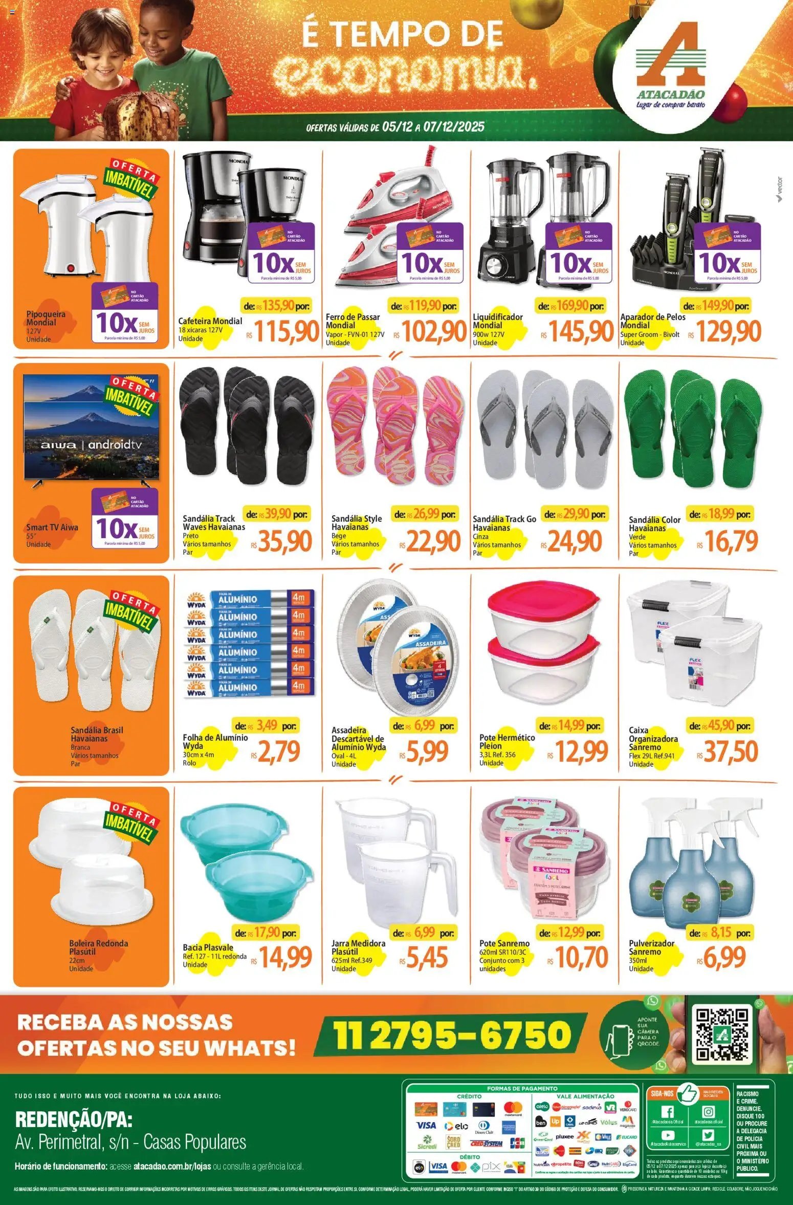 Atacadão folheto a partir de 05/12/2025 Ofertas - PA (2025-12-05 - 2025-12-07)