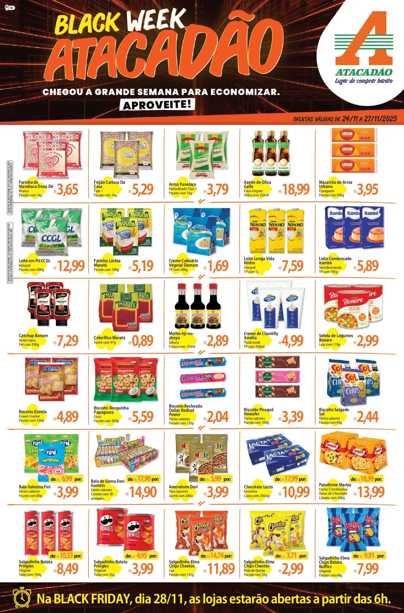 Atacadão folheto a partir de 24/11/2025 Ofertas - RR (2025-11-24 - 2025-11-27)