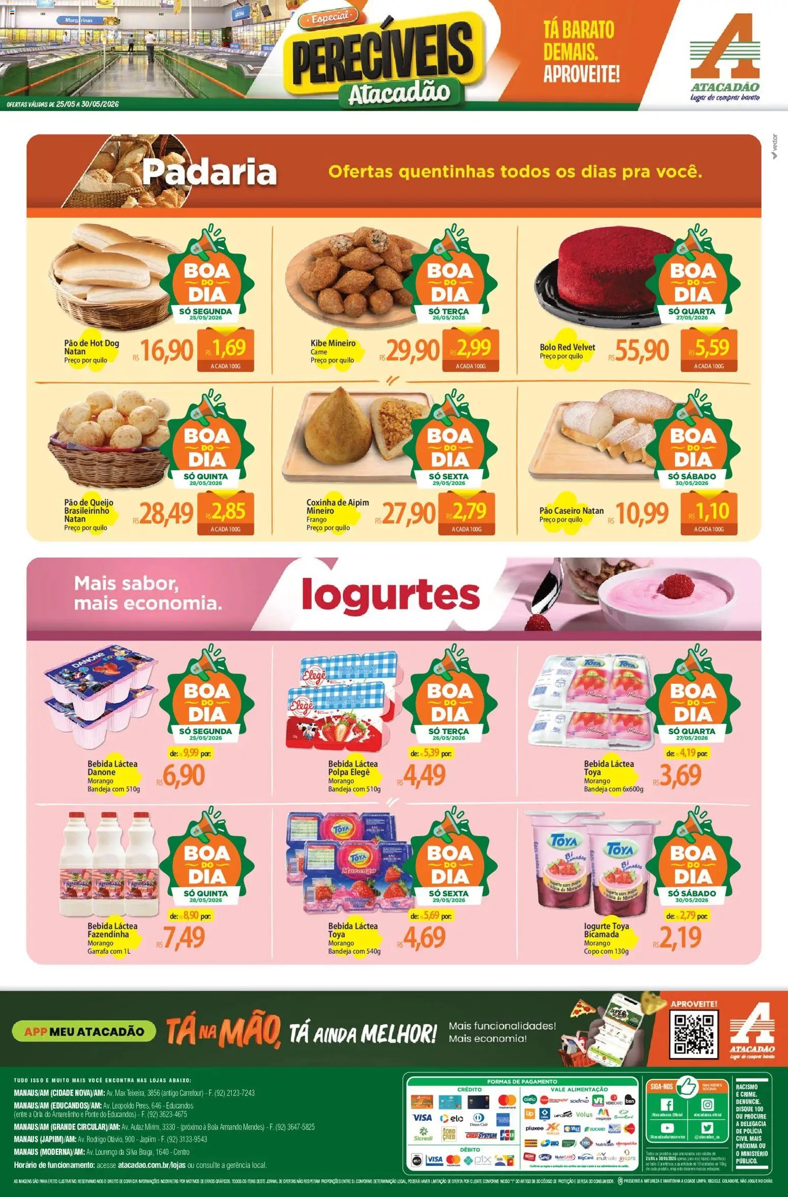 Atacadão folheto a partir de 25/05/2026 Atacadão ofertas - AM (2026-05-25 - 2026-05-30)