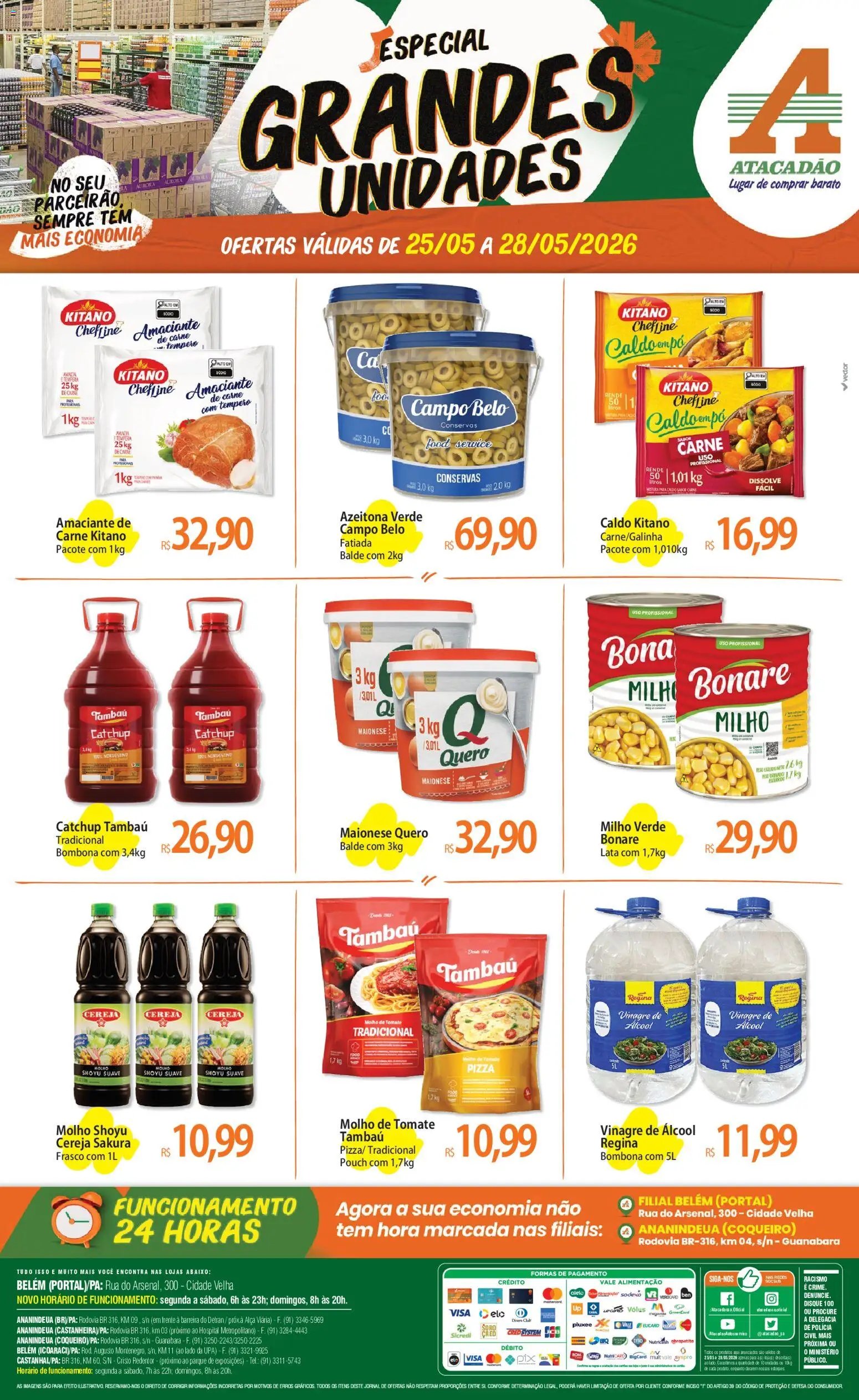 Atacadão folheto a partir de 25/05/2026 Atacadão ofertas - PA (2026-05-25 - 2026-05-28)