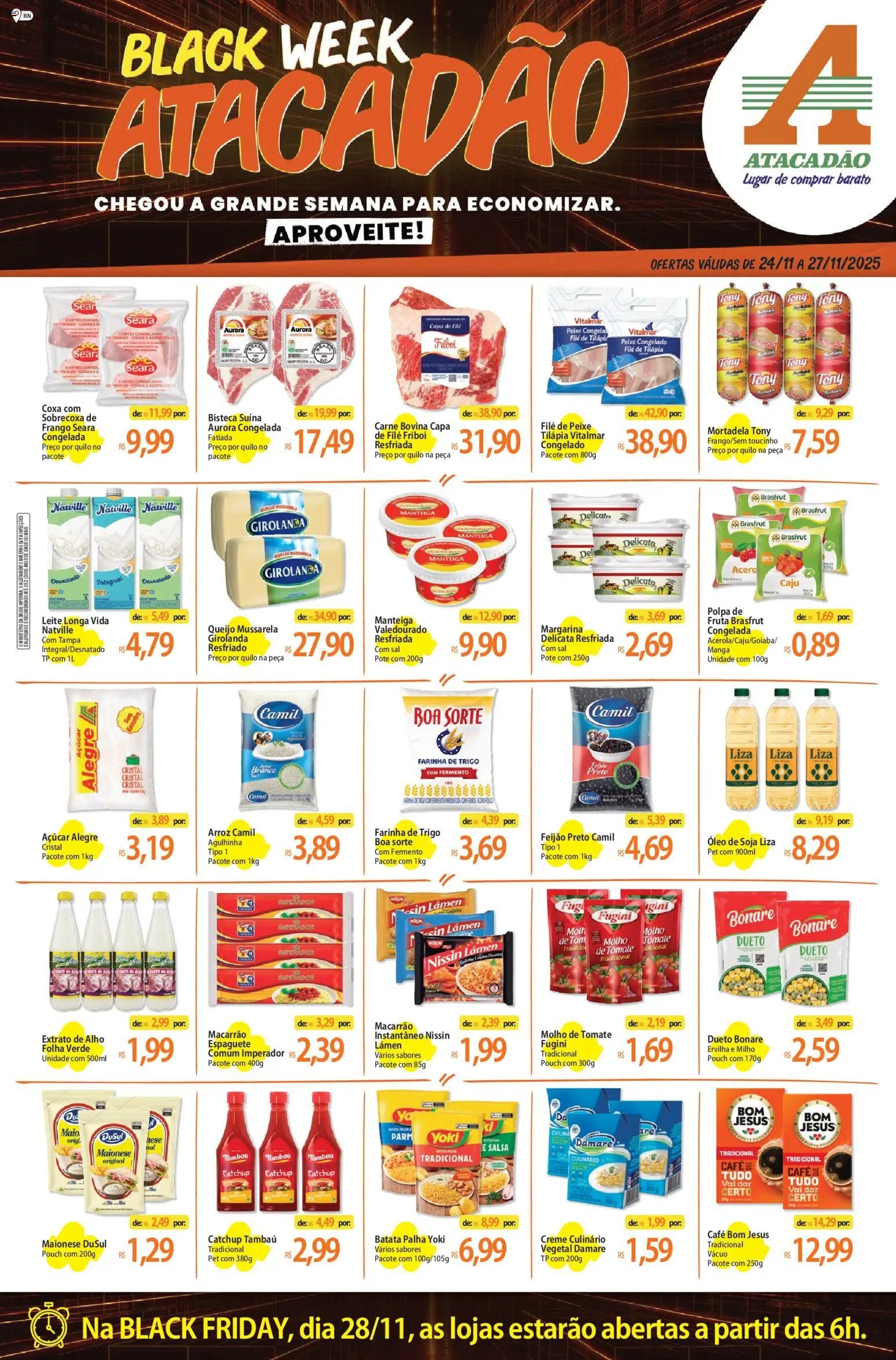 Atacadão folheto a partir de 24/11/2025 Ofertas - RN (2025-11-24 - 2025-11-27)