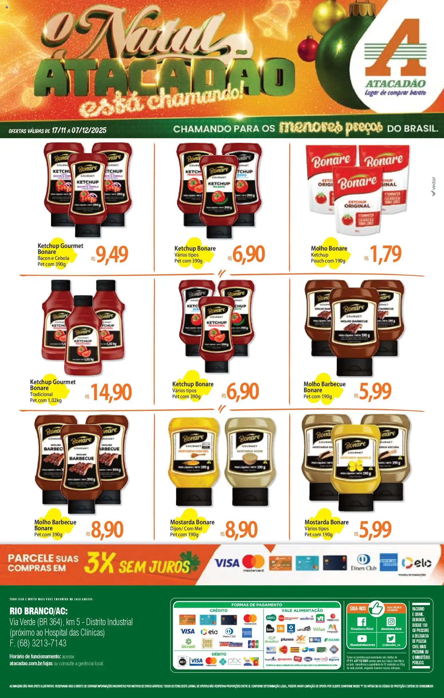 Atacadão folheto a partir de 17/11/2025 Ofertas - AC (2025-11-17 - 2025-12-07)