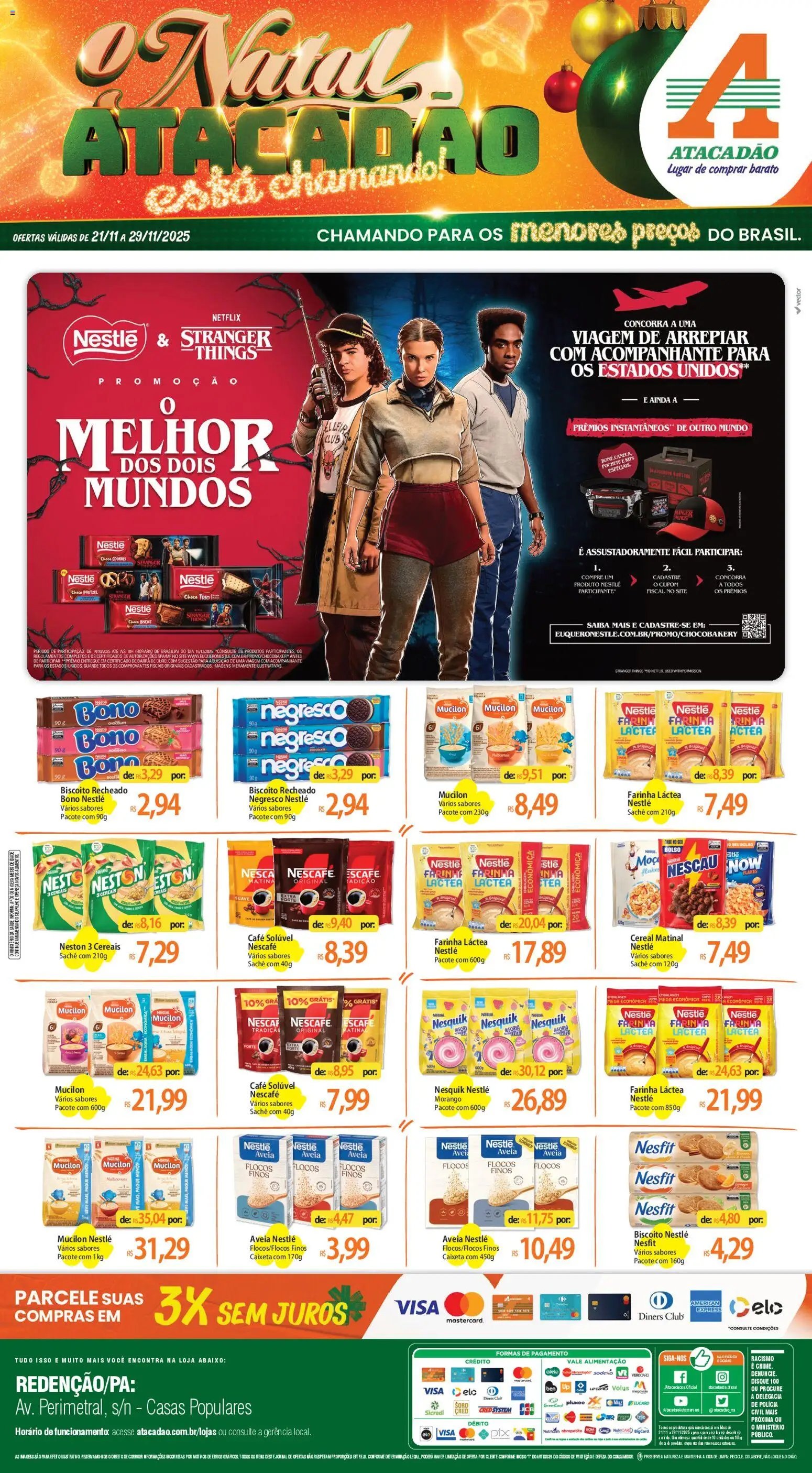Atacadão folheto a partir de 21/11/2025 Ofertas - PA (2025-11-21 - 2025-11-29)