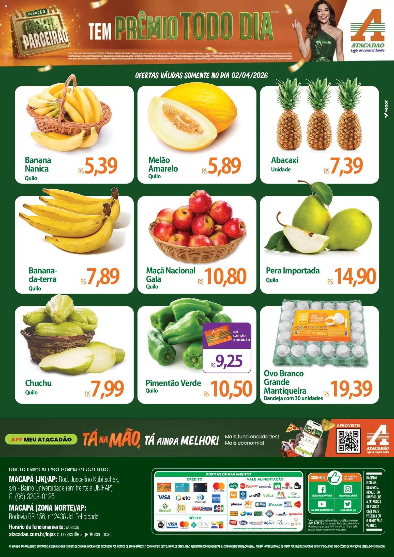 Atacadão folheto a partir de 02/04/2026 Atacadão ofertas - AP (2026-04-02 - 2026-04-02)