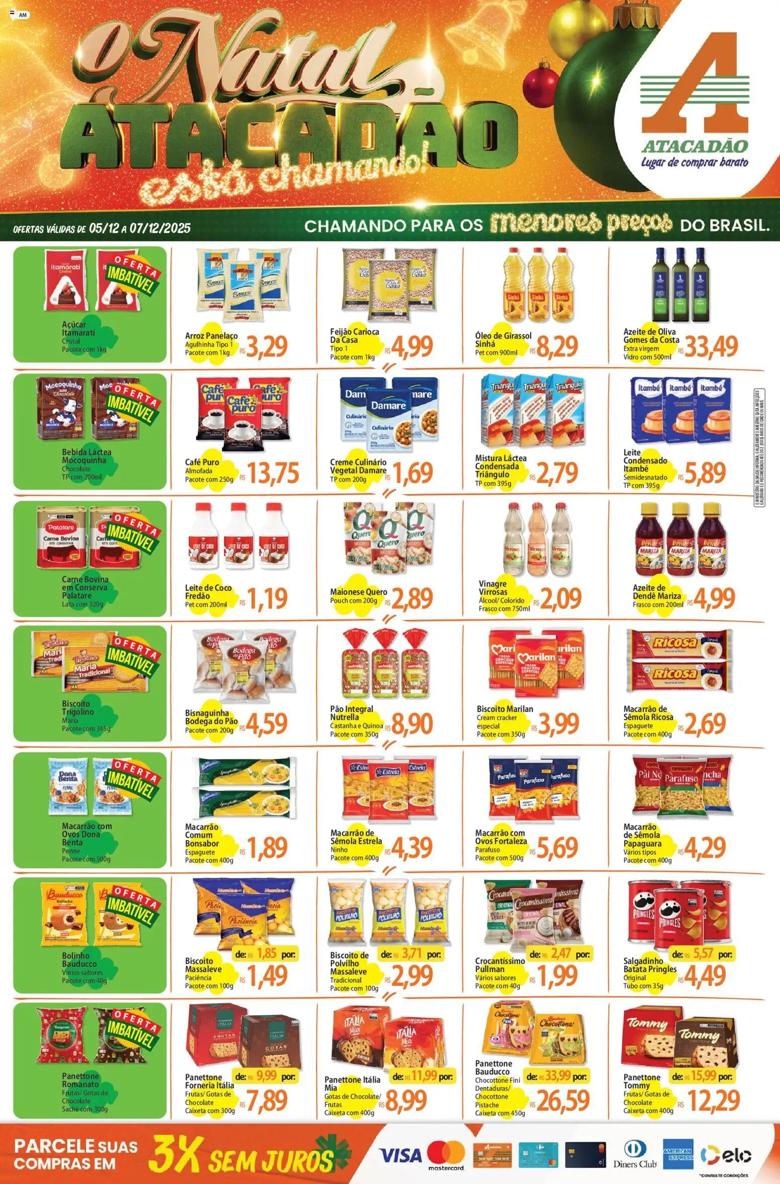 Atacadão folheto a partir de 05/12/2025 Ofertas - AM (2025-12-05 - 2025-12-07)
