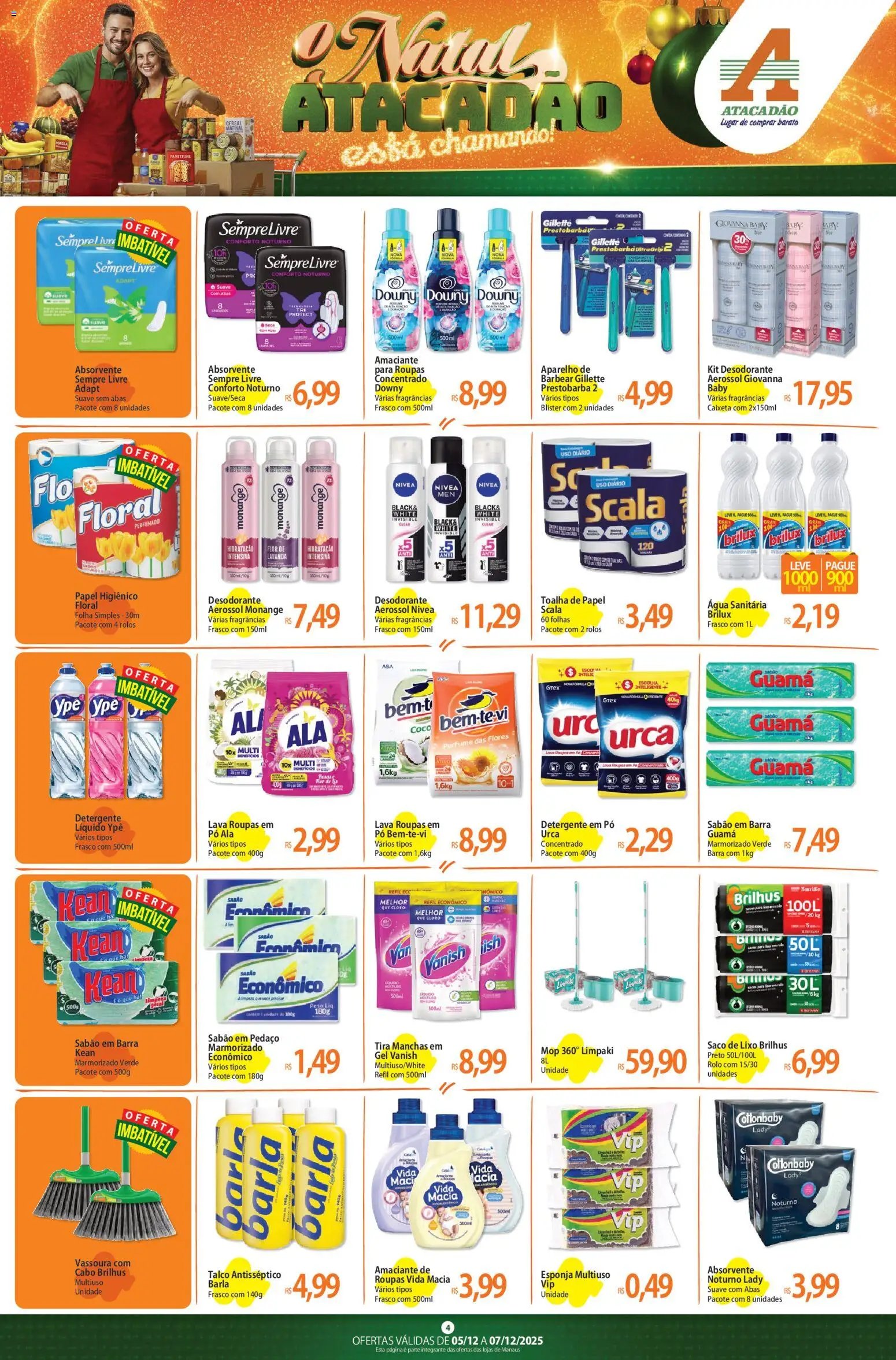 Atacadão folheto a partir de 05/12/2025 Ofertas - AM (2025-12-05 - 2025-12-07)