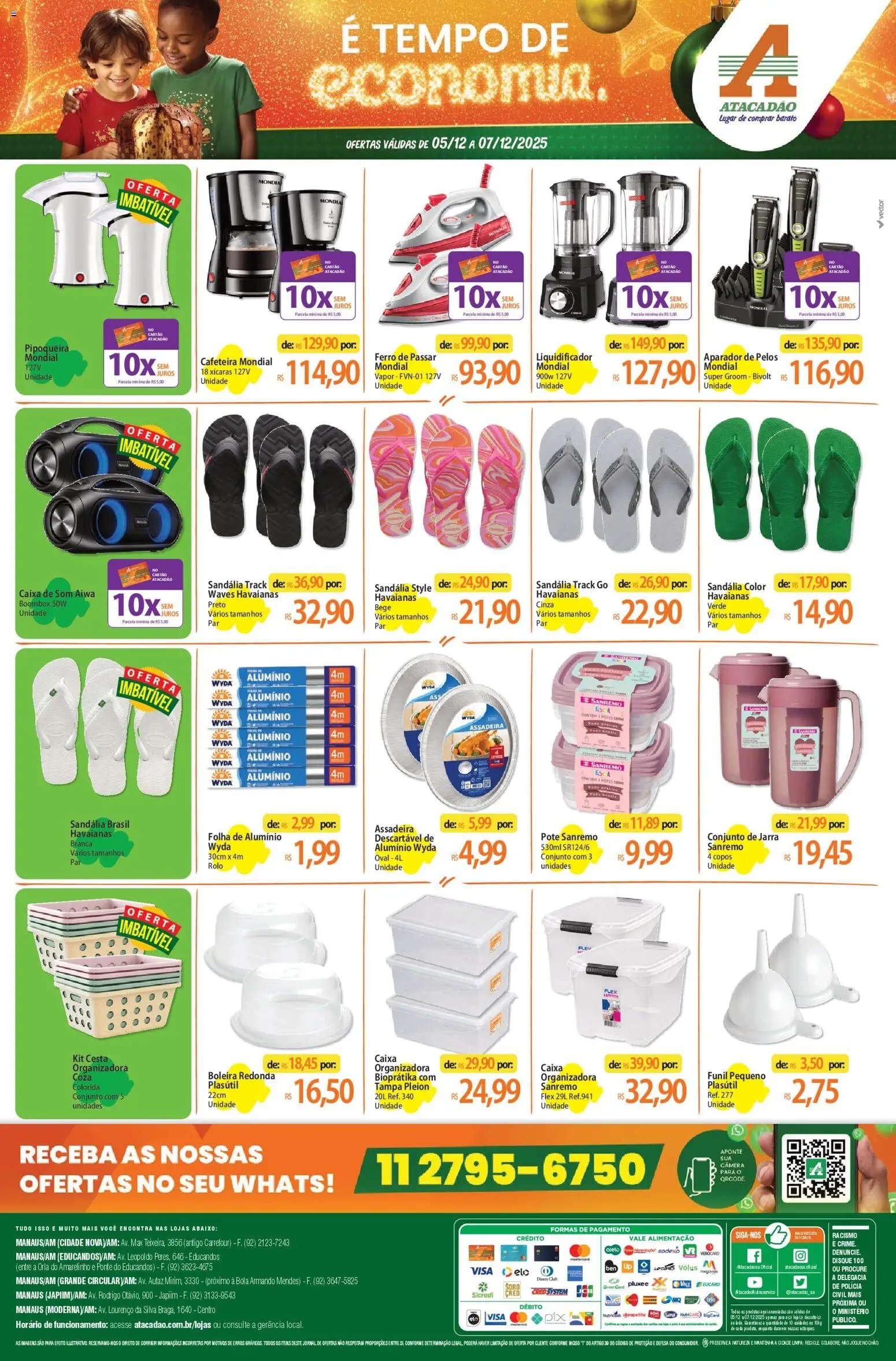 Atacadão folheto a partir de 05/12/2025 Ofertas - AM (2025-12-05 - 2025-12-07)