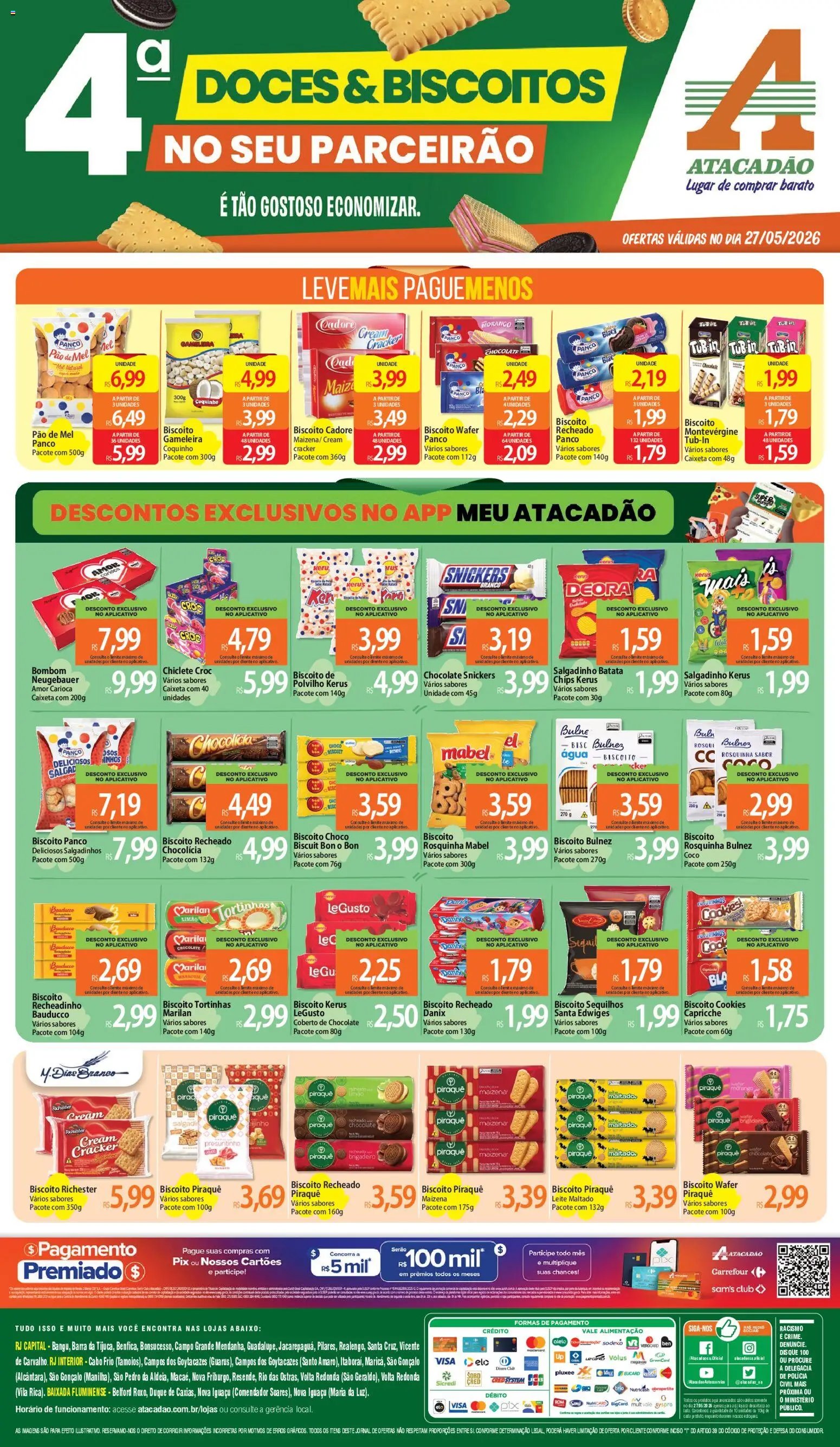 Atacadão folheto a partir de 27/05/2026 Atacadão ofertas - RJ (2026-05-27 - 2026-05-27)