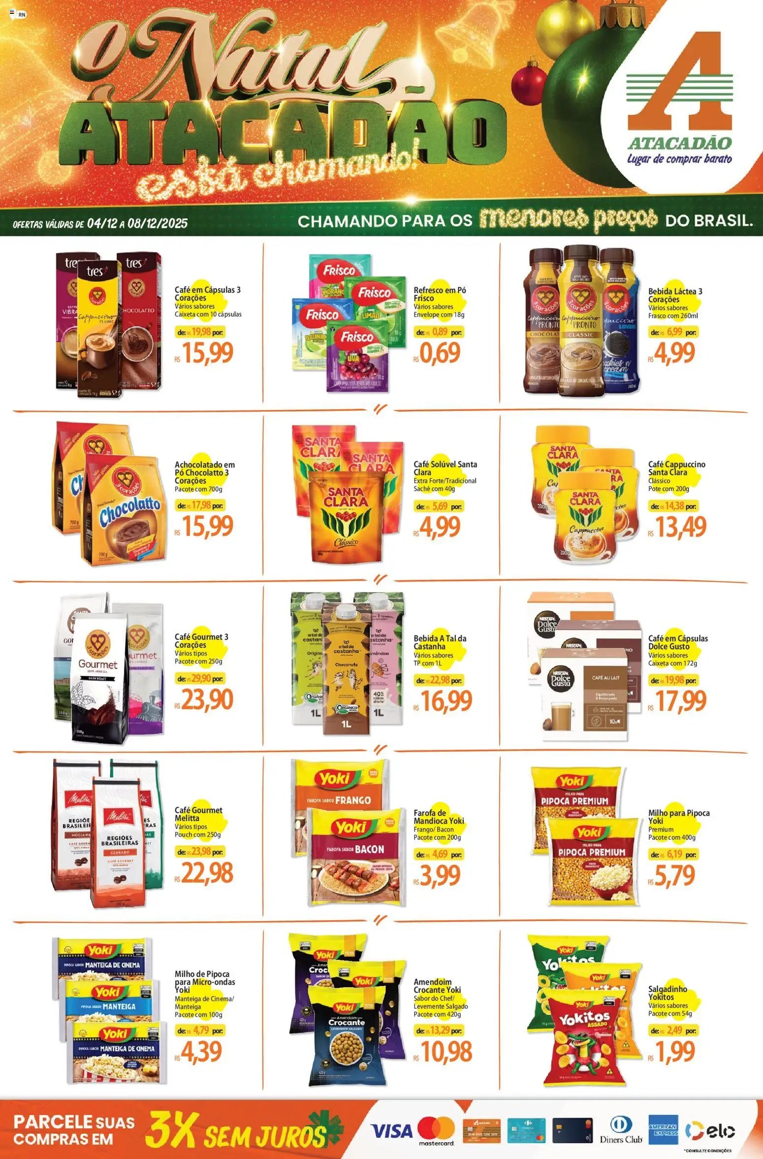 Atacadão folheto a partir de 04/12/2025 Ofertas - RN (2025-12-04 - 2025-12-08)