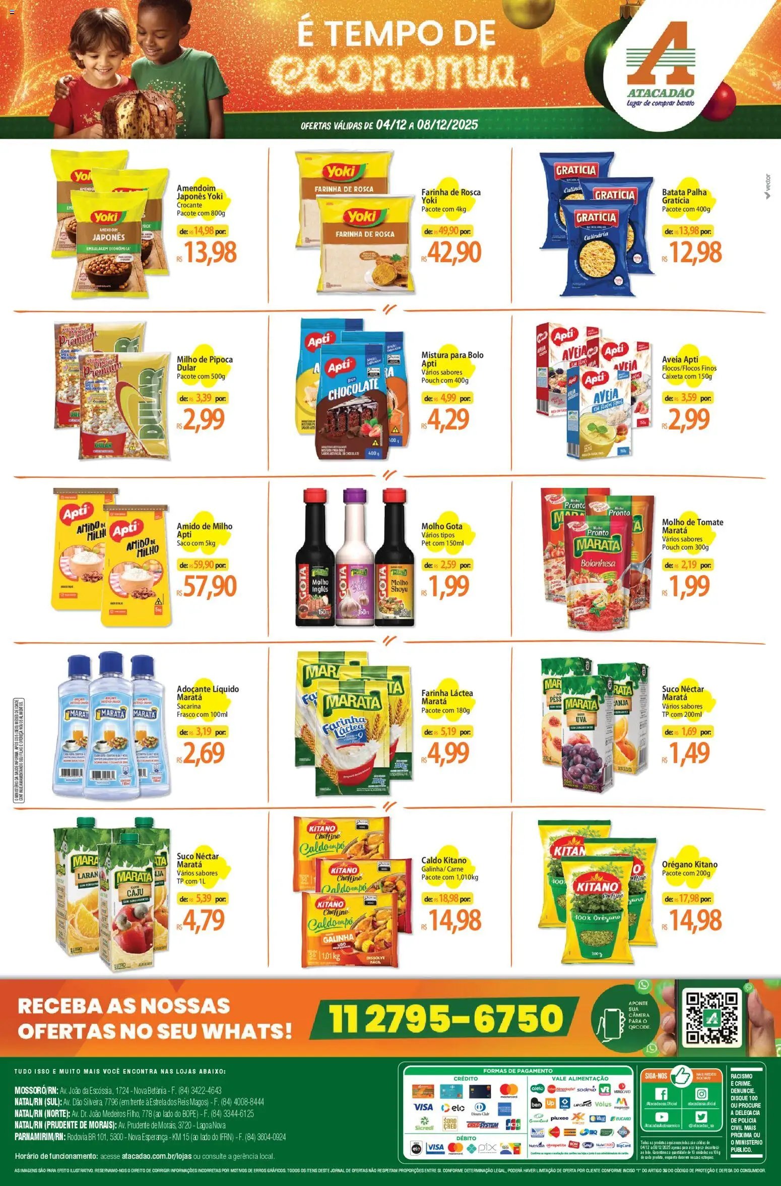 Atacadão folheto a partir de 04/12/2025 Ofertas - RN (2025-12-04 - 2025-12-08)