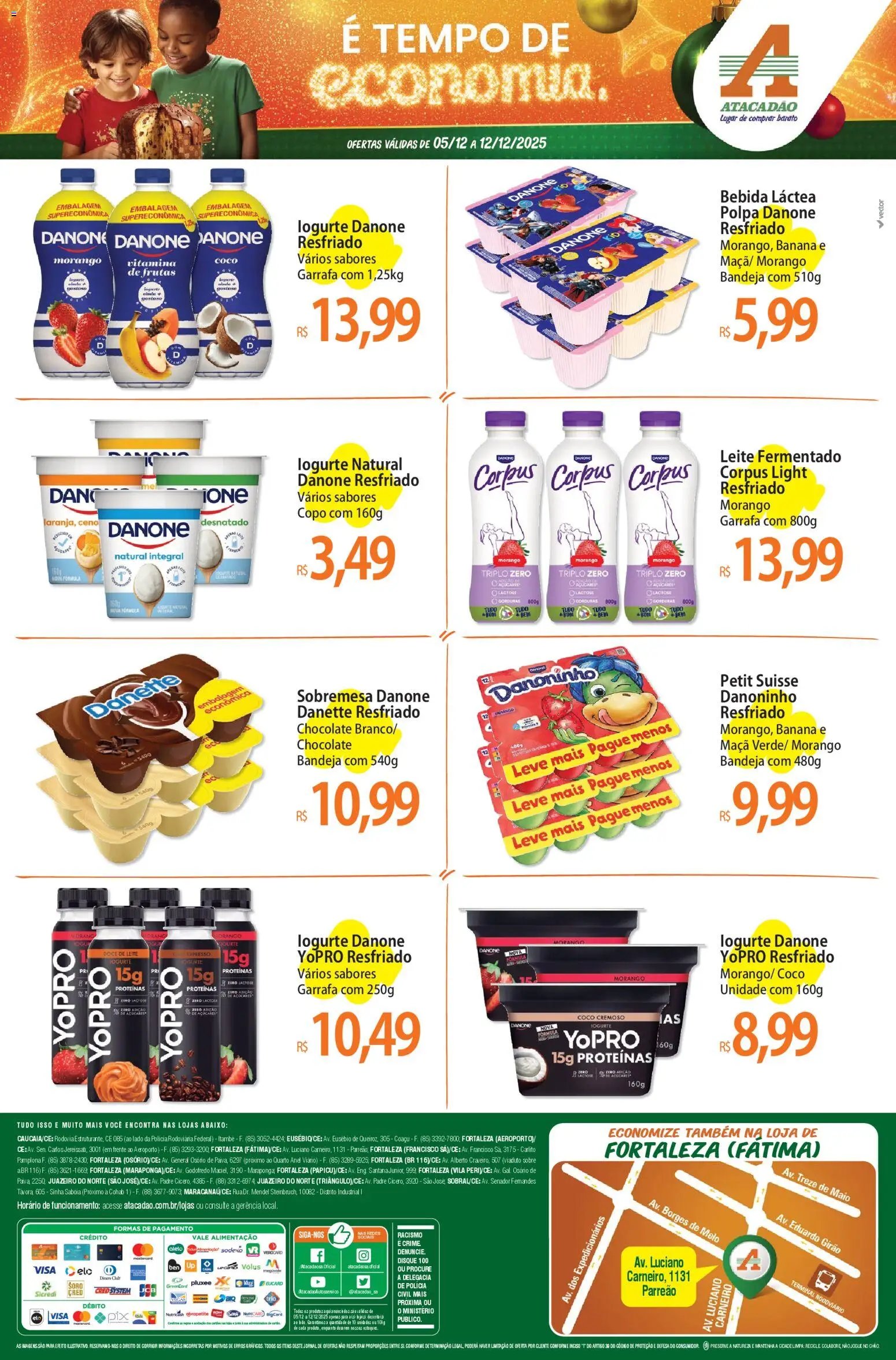 Atacadão folheto a partir de 05/12/2025 Ofertas - CE (2025-12-05 - 2025-12-12)