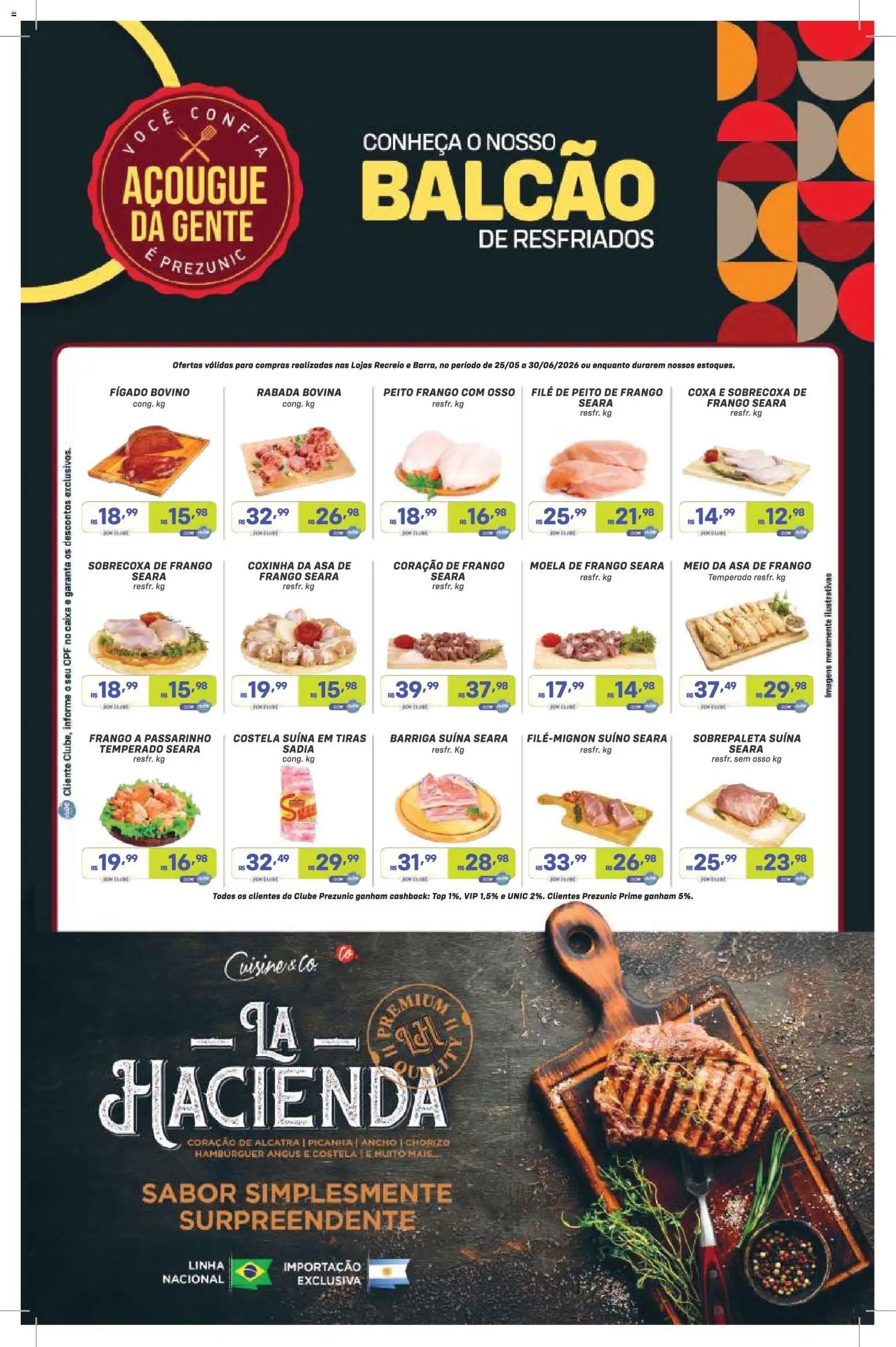 Prezunic folheto a partir de 25/05/2026 Prezunic ofertas Barra e Recreiro (2026-05-25 - 2026-06-30)