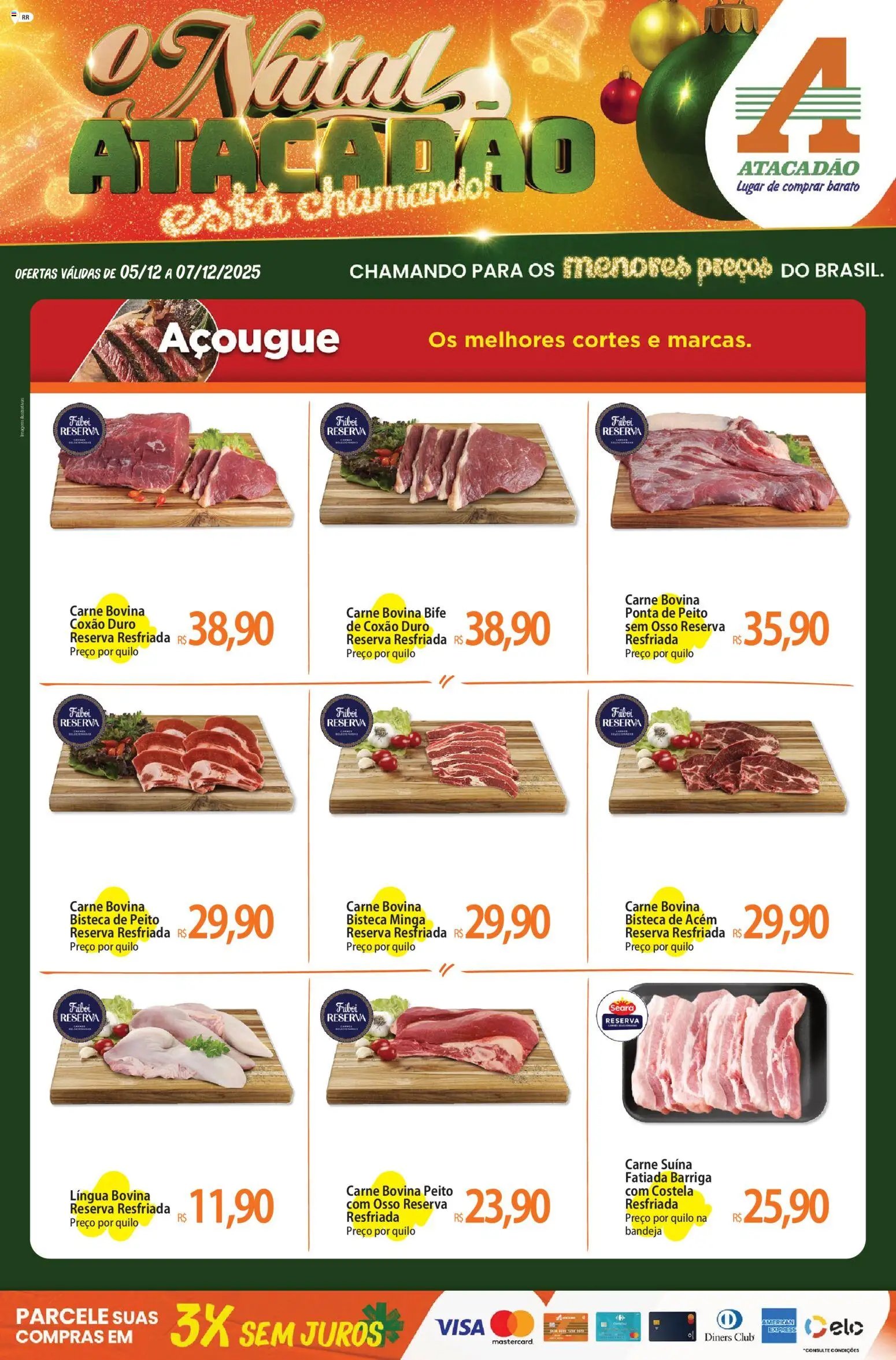 Atacadão folheto a partir de 05/12/2025 Ofertas - RR (2025-12-05 - 2025-12-07)