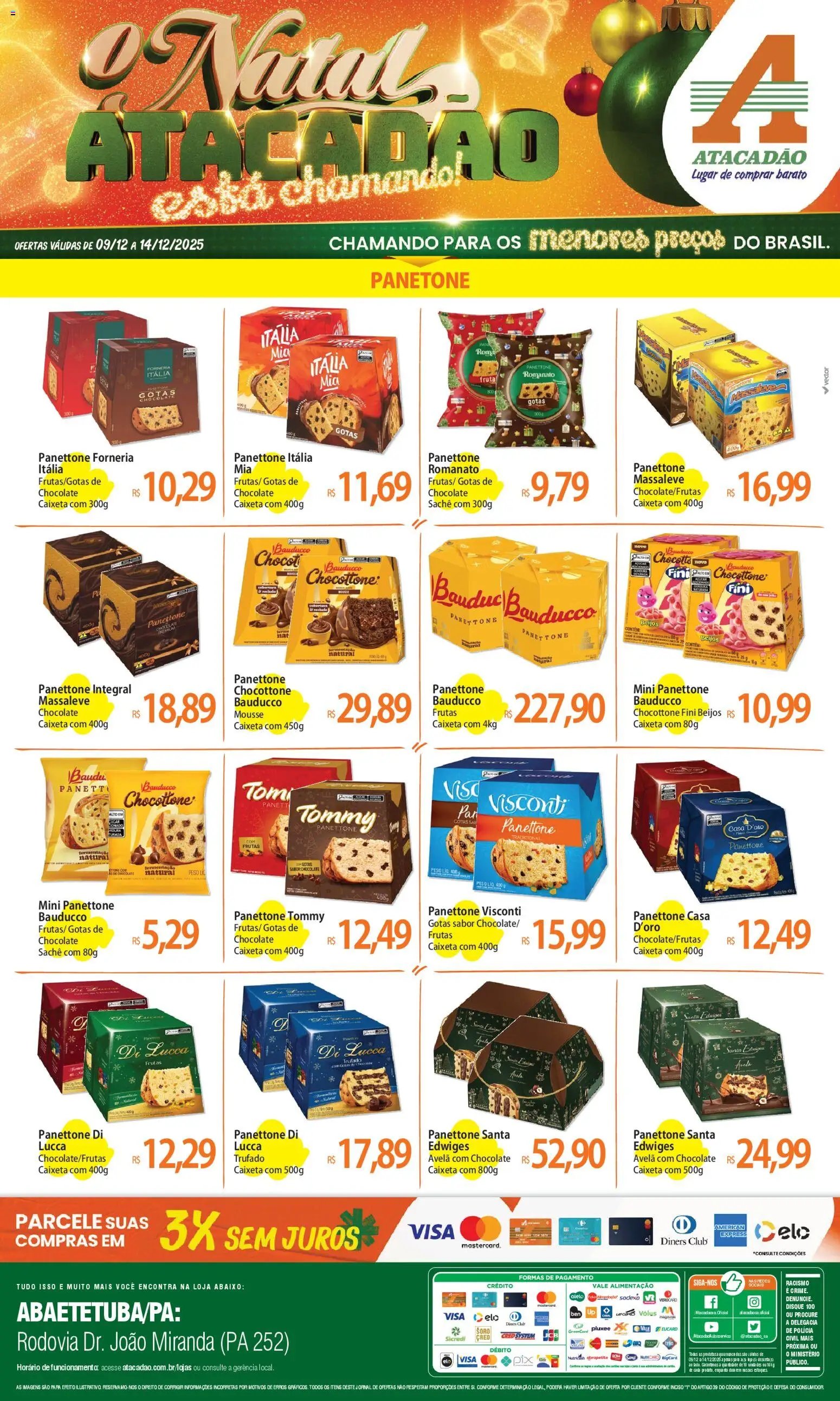Atacadão folheto a partir de 09/12/2025 Ofertas - PA (2025-12-09 - 2025-12-14)