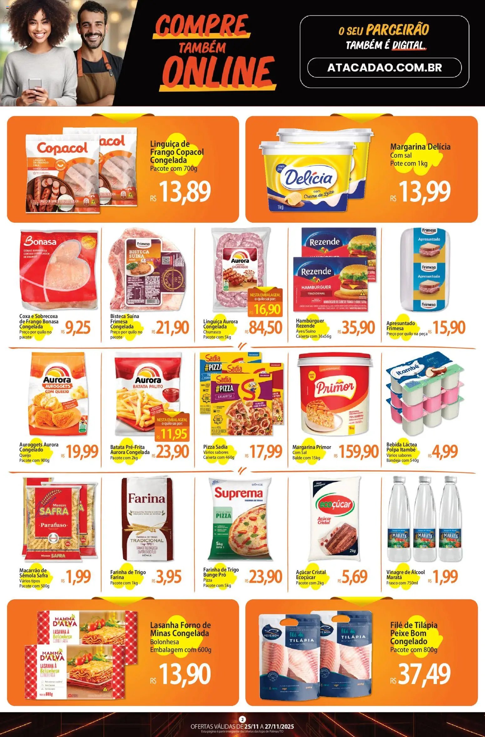 Atacadão folheto a partir de 25/11/2025 Ofertas - TO (2025-11-25 - 2025-11-27)