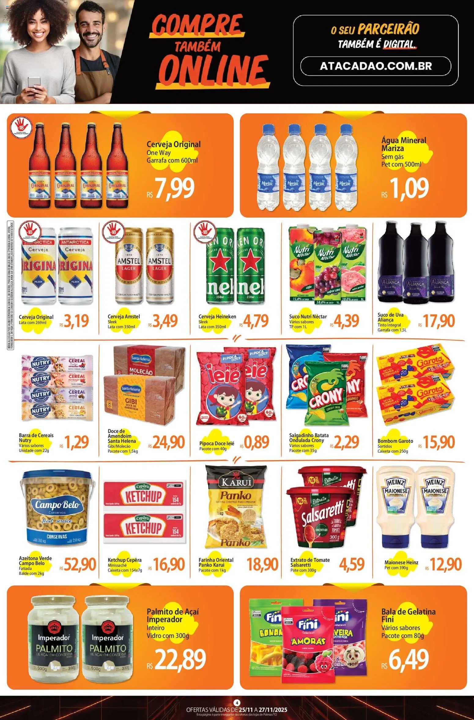 Atacadão folheto a partir de 25/11/2025 Ofertas - TO (2025-11-25 - 2025-11-27)