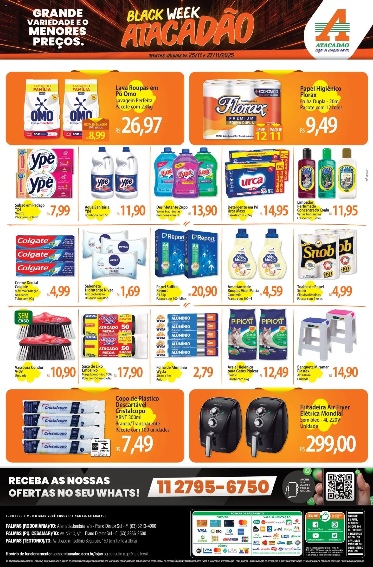 Atacadão folheto a partir de 25/11/2025 Ofertas - TO (2025-11-25 - 2025-11-27)