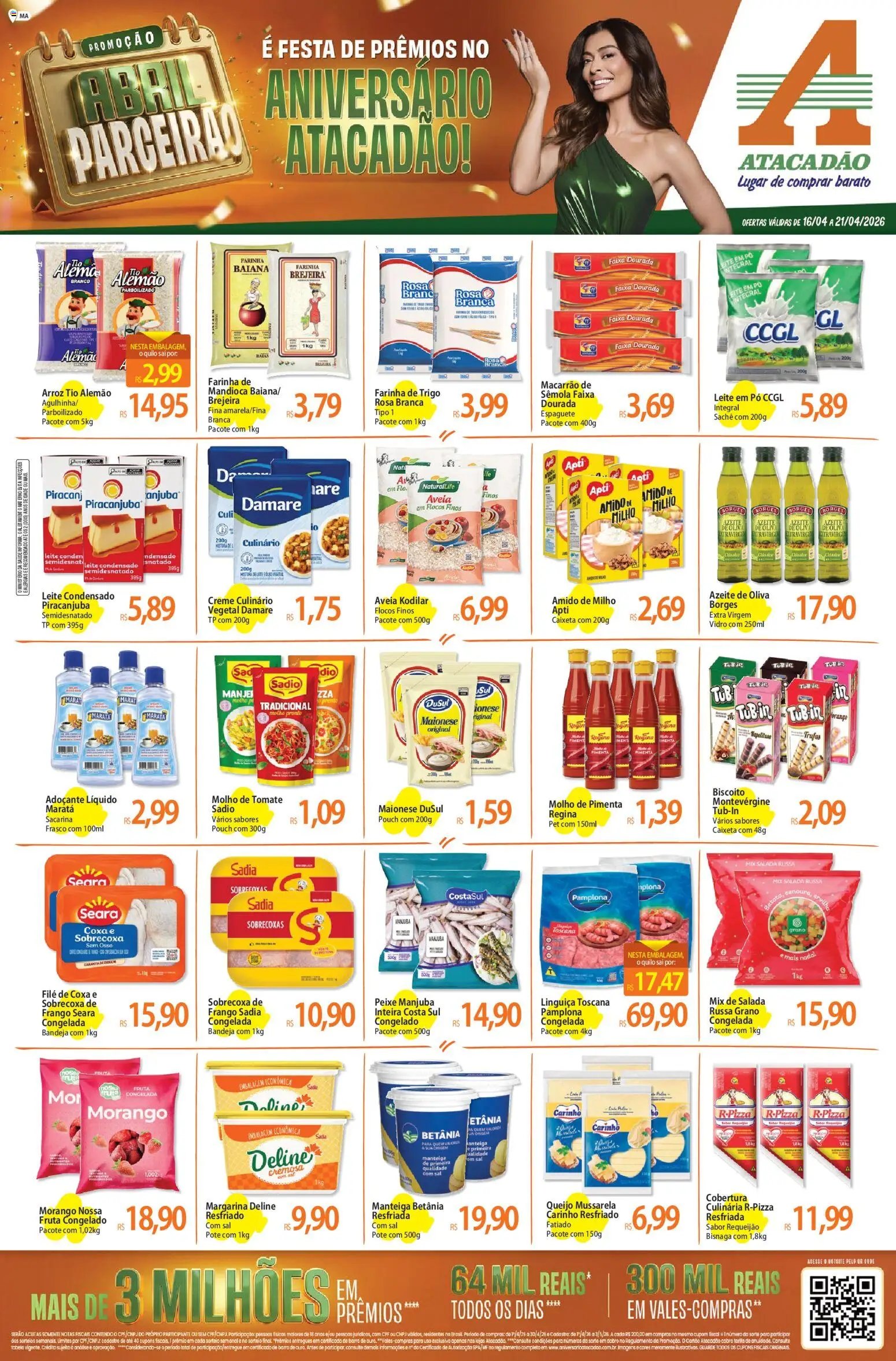 Atacadão folheto a partir de 16/04/2026 Atacadão ofertas - MA (2026-04-16 - 2026-04-21)