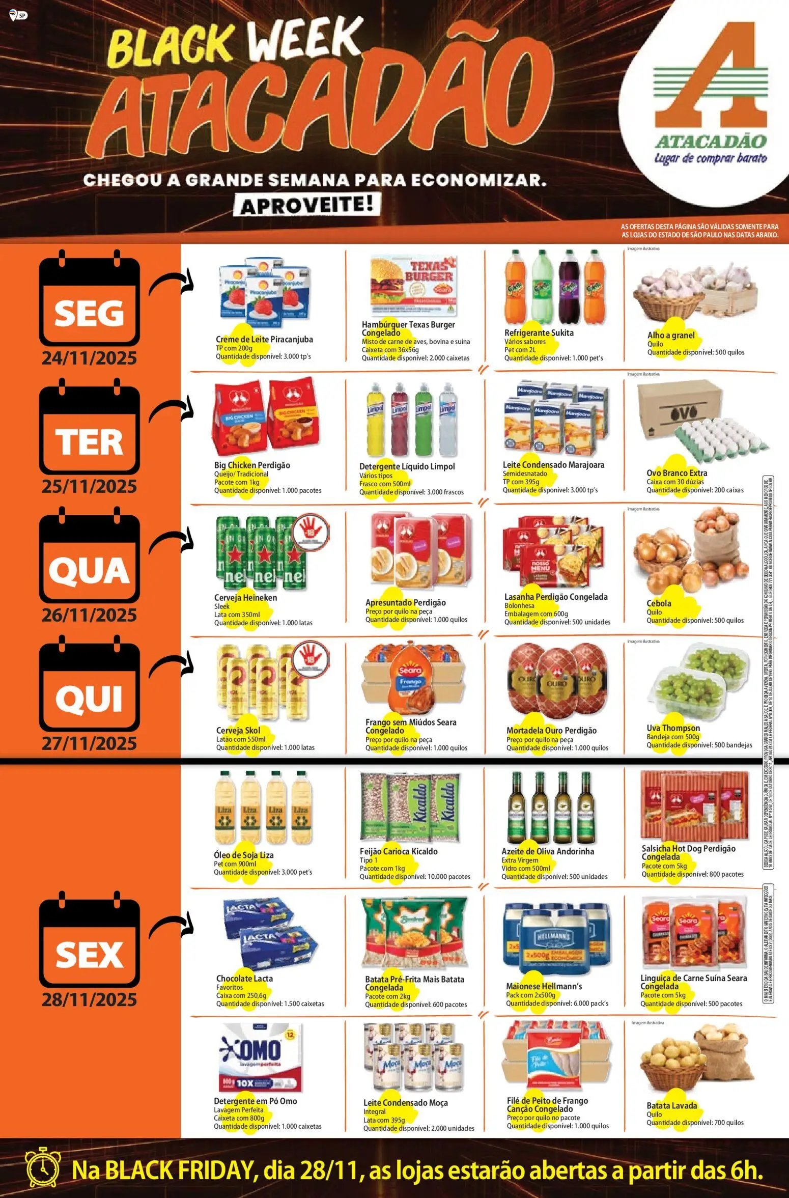 Atacadão folheto a partir de 24/11/2025 Ofertas - SP (2025-11-24 - 2025-11-28)