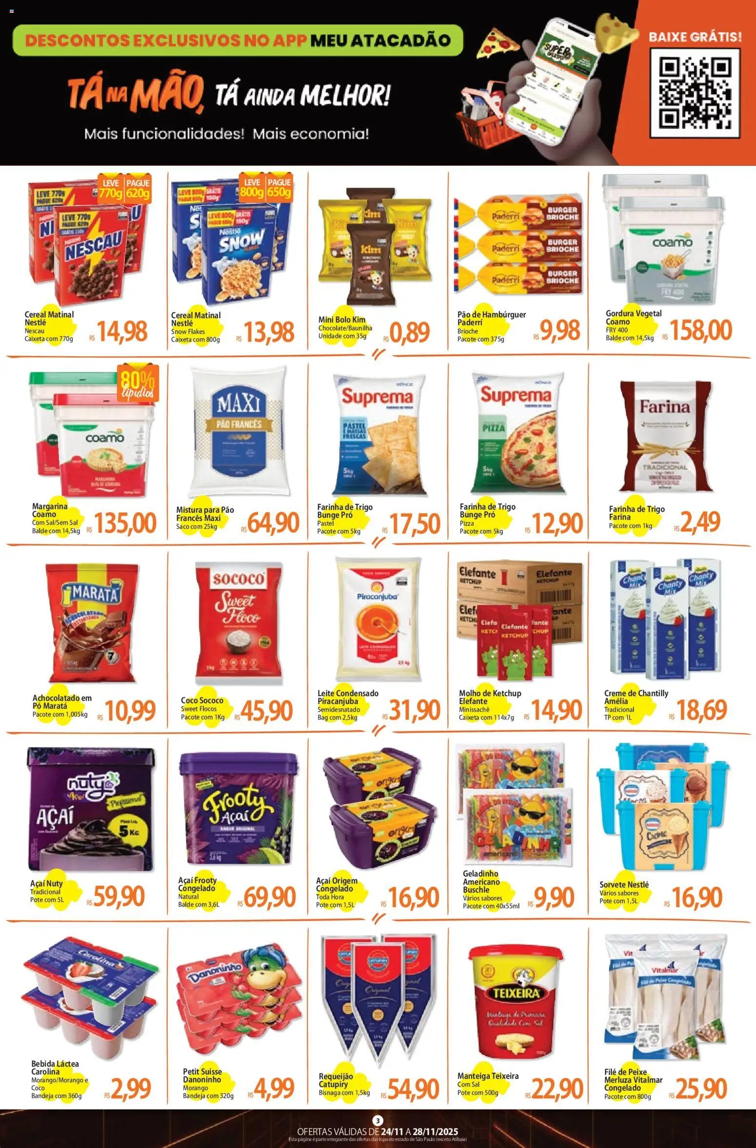 Atacadão folheto a partir de 24/11/2025 Ofertas - SP (2025-11-24 - 2025-11-28)