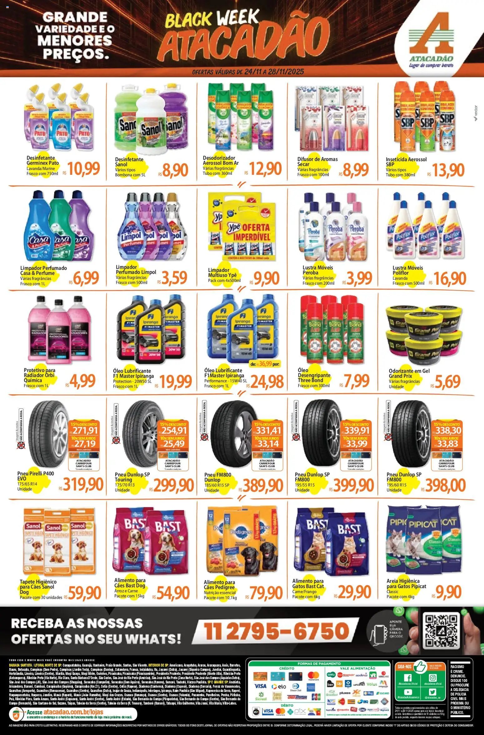 Atacadão folheto a partir de 24/11/2025 Ofertas - SP (2025-11-24 - 2025-11-28)