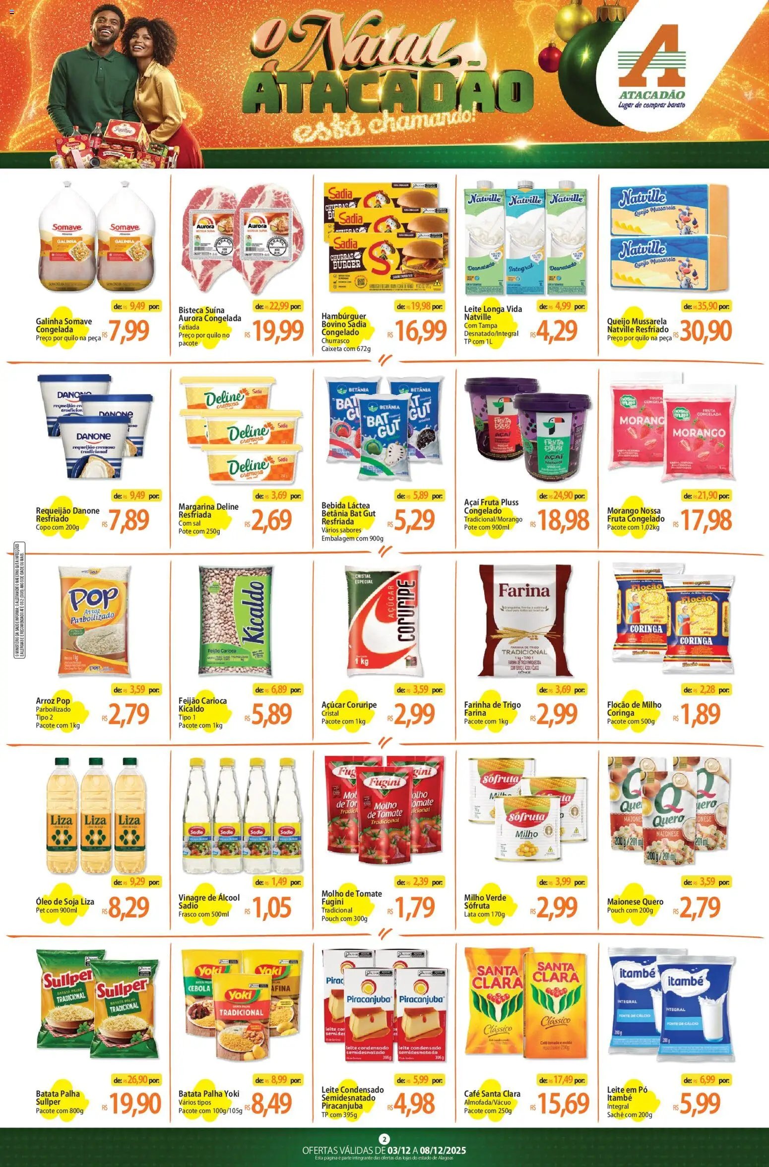 Atacadão folheto a partir de 03/12/2025 Ofertas - AL (2025-12-03 - 2025-12-08)