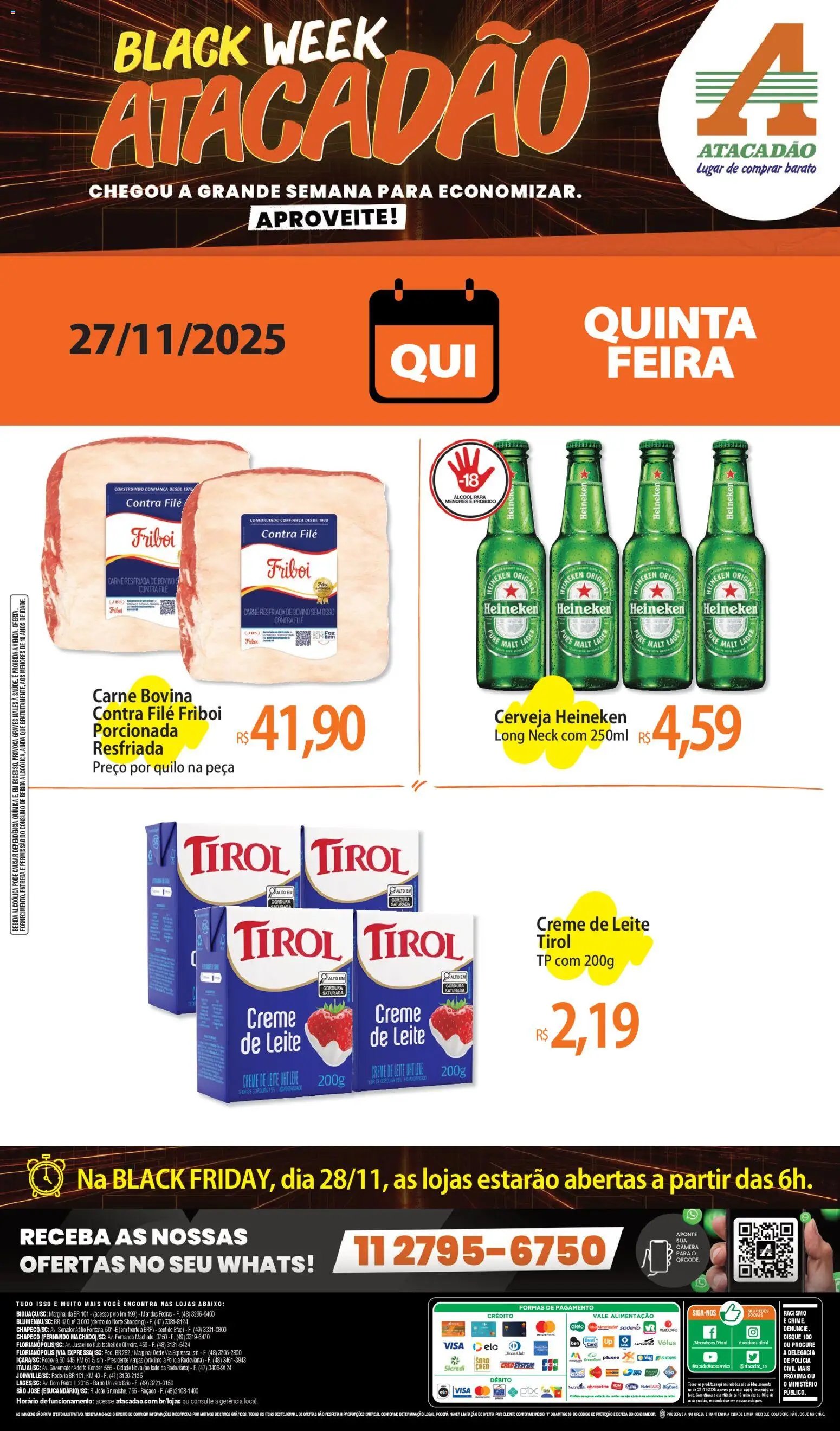 Atacadão folheto a partir de 27/11/2025 Ofertas - SC (2025-11-27 - 2025-11-27)