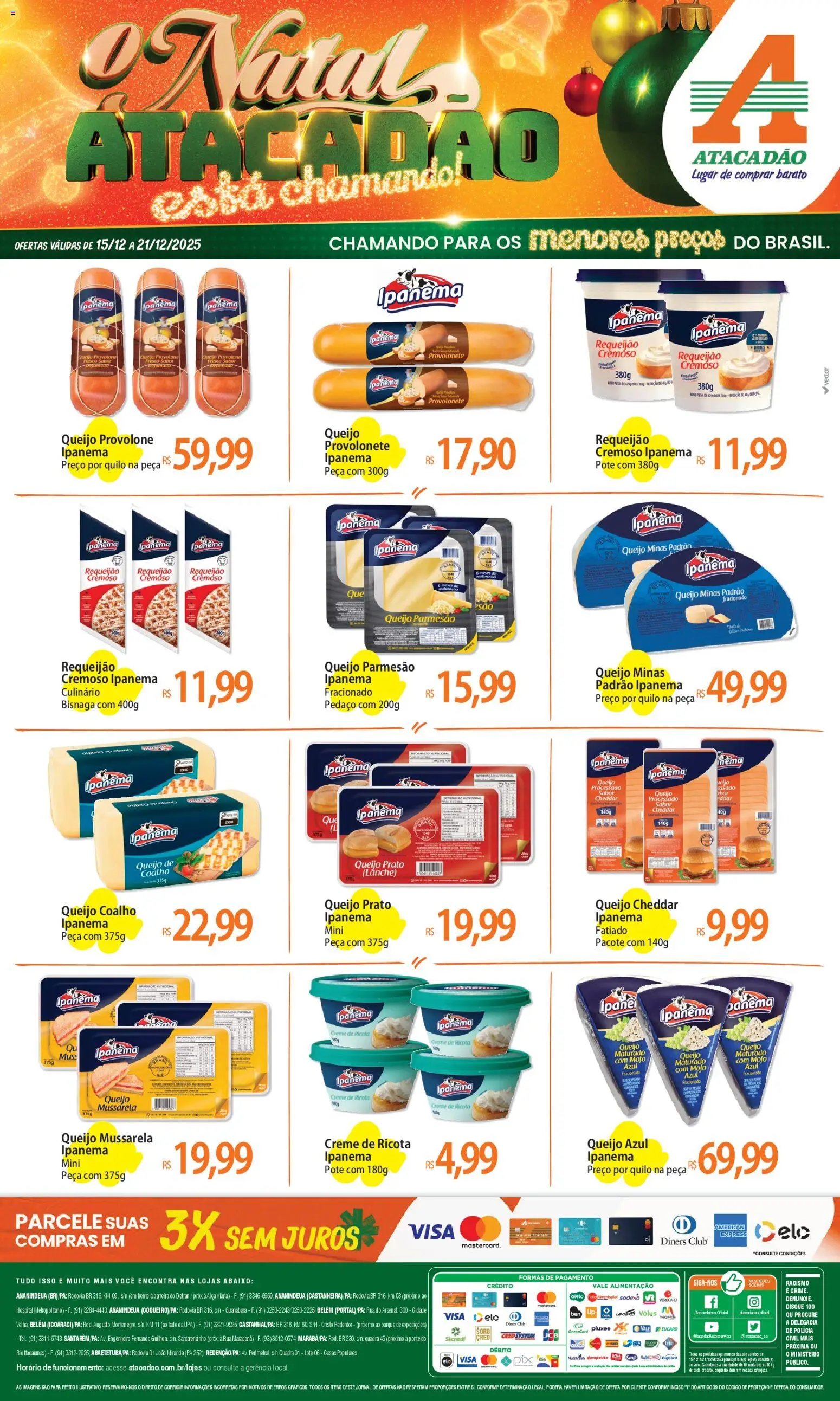 Atacadão folheto a partir de 15/12/2025 Ofertas - PA (2025-12-15 - 2025-12-21)
